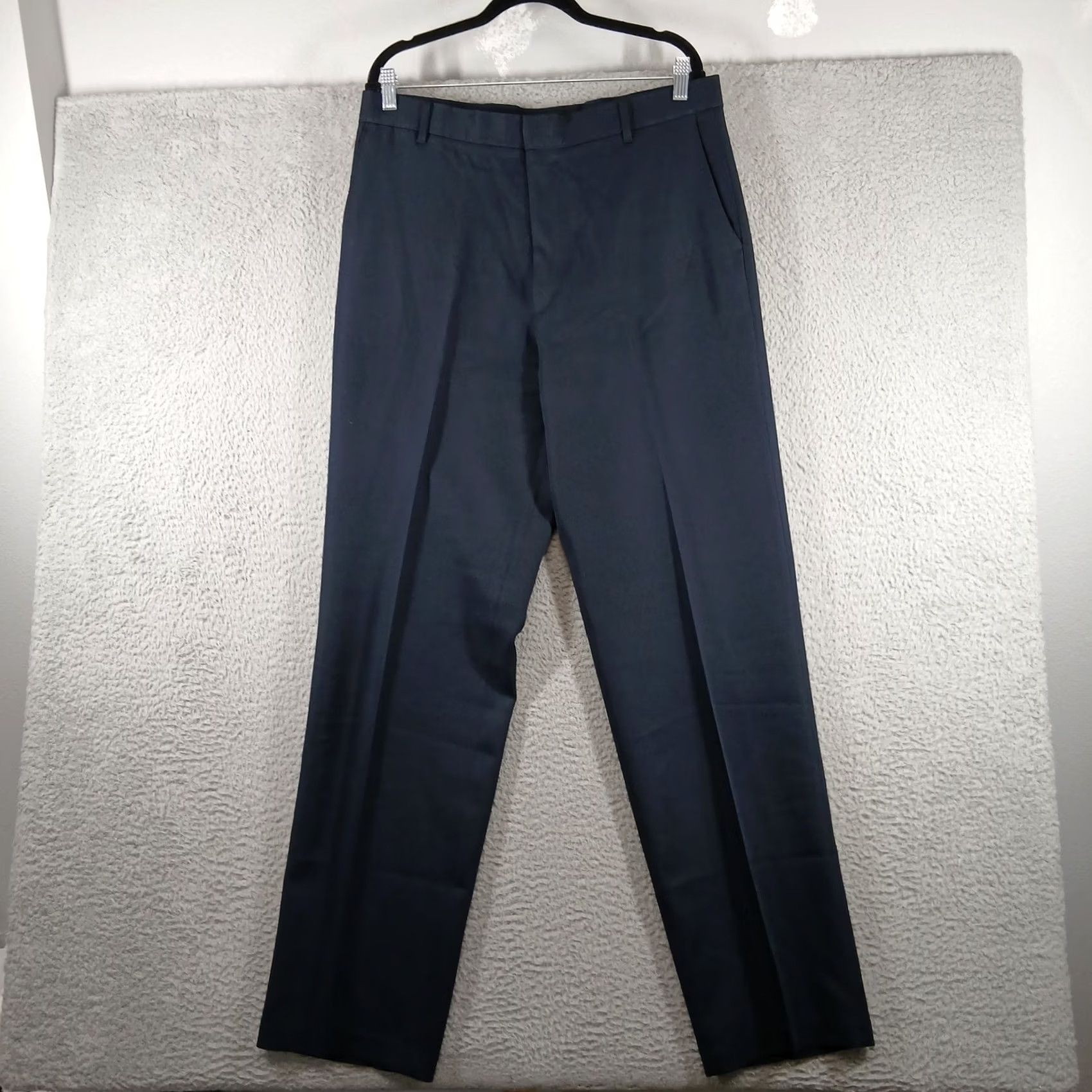 Levi's VINTAGE Levi's Action Slacks Mens 36x34 Blue Dacron Polyester Dress Pants EUC Size US 36 / EU 52 - 2 Thumbnail