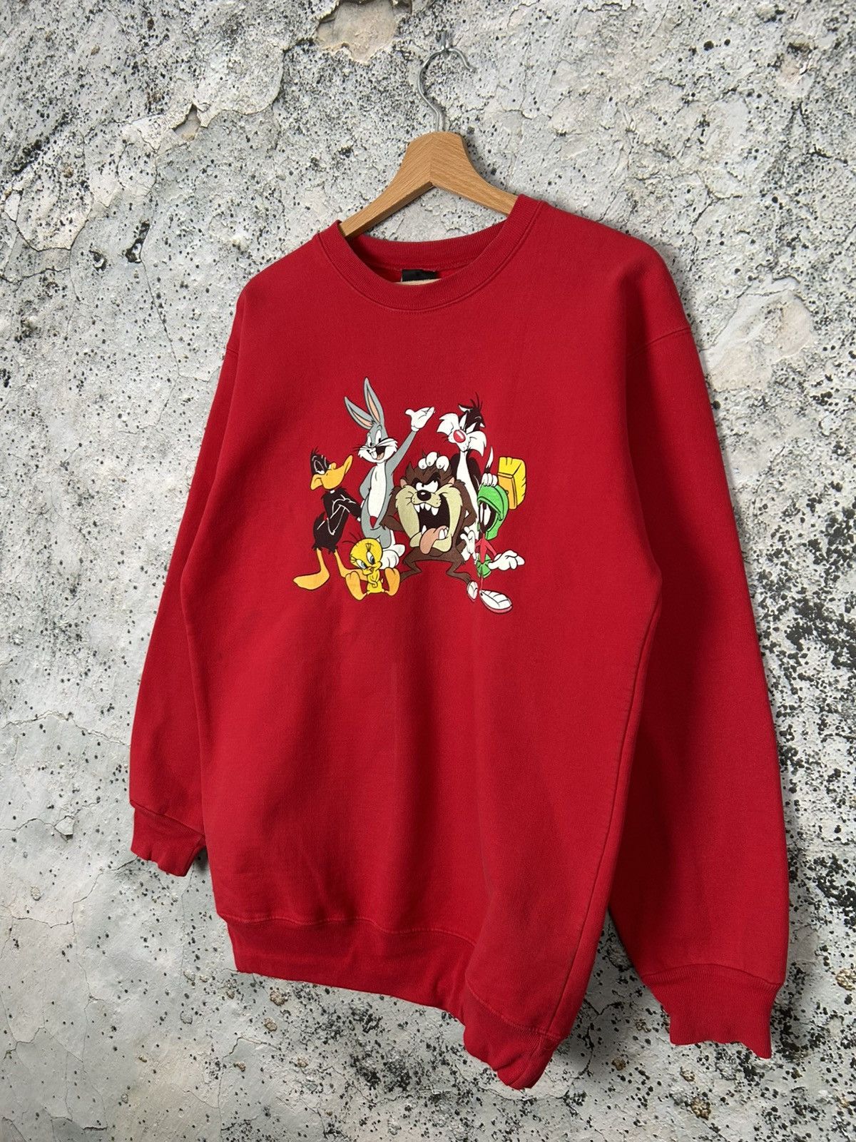 Other Vintage Looney Tunes Warner Bros 1998 Crewneck Made in USA Size US M / EU 48-50 / 2 - 2 Thumbnail