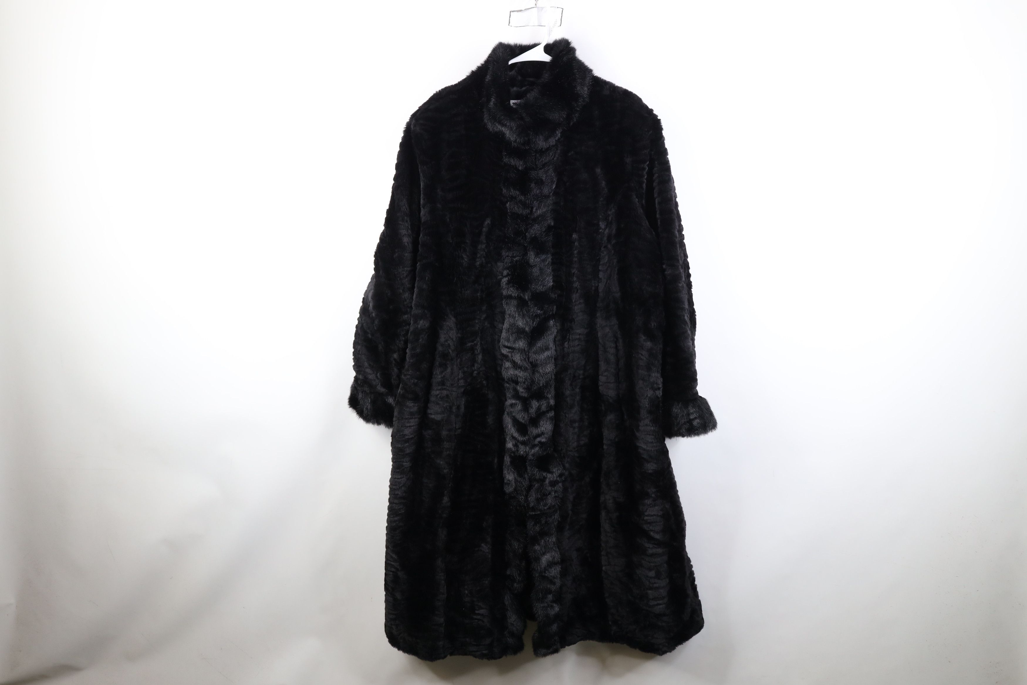 Vintage Vintage 90s Y2K Streetwear Babydoll Full Length Coat Jacket Size XXL / US 16-18 / IT 52-54 - 1 Thumbnail