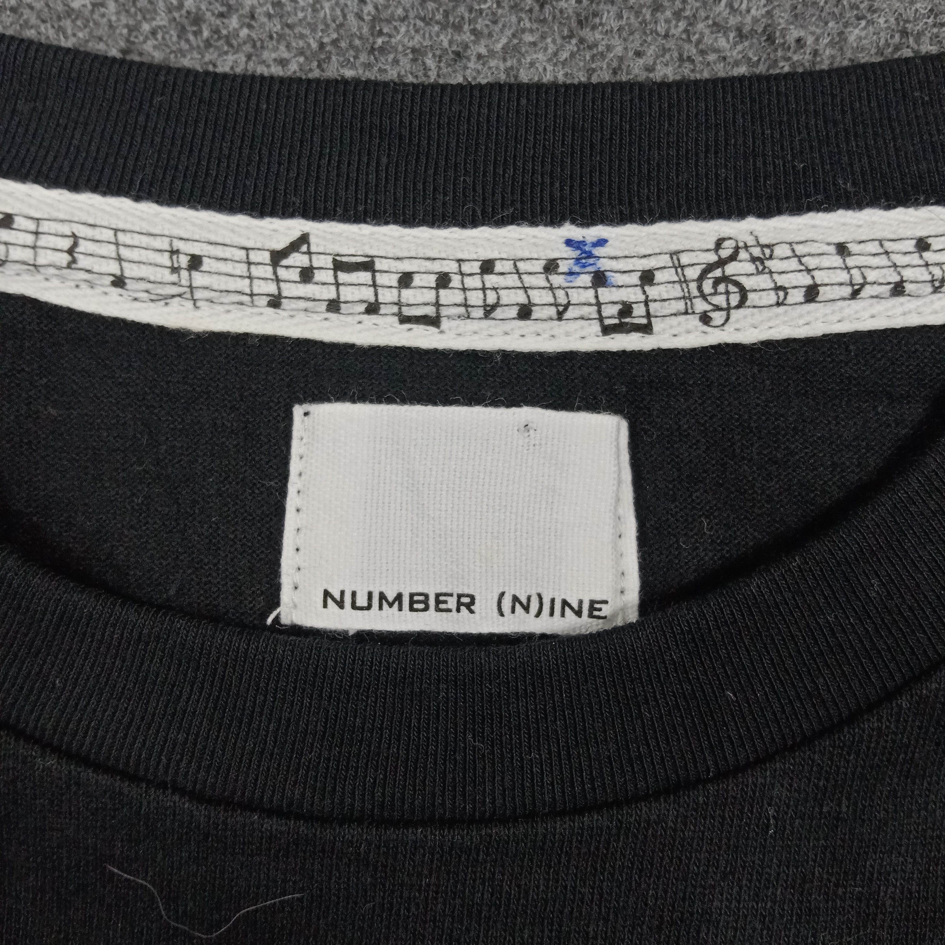 Number (N)ine Number Nine Studious Center Logo Boxy Tshirt C294N37 Size US L / EU 52-54 / 3 - 3 Thumbnail