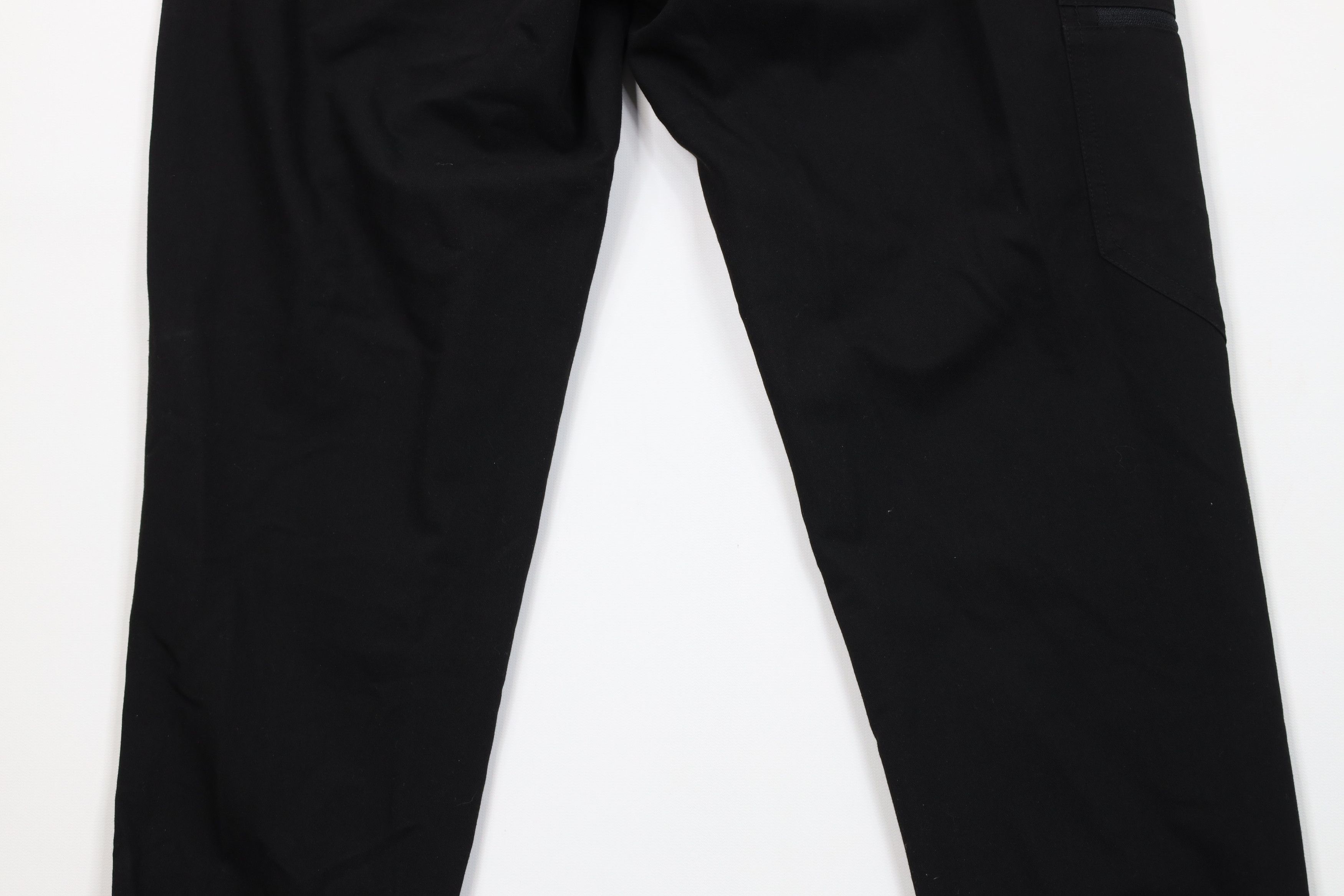 Vintage FIGS Collection Cuffed Nursing Scrubs Joggers Pants Black Size 26" / US 2 / IT 38 - 9 Thumbnail