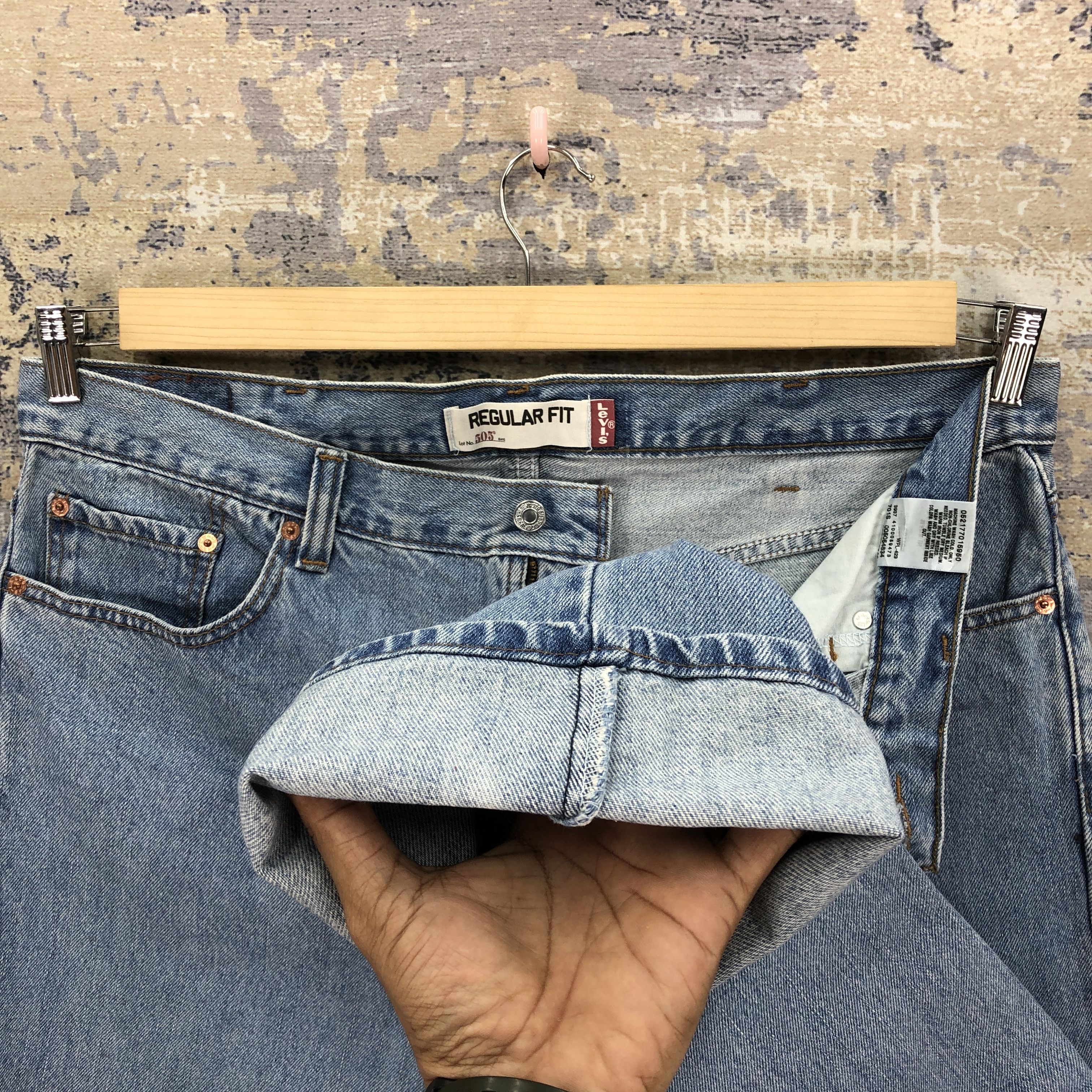 Levi's Vintage Y2K Levis Sun Faded Jeans Levi's Stone Wash Denim Size US 40 / EU 56 - 11 Thumbnail