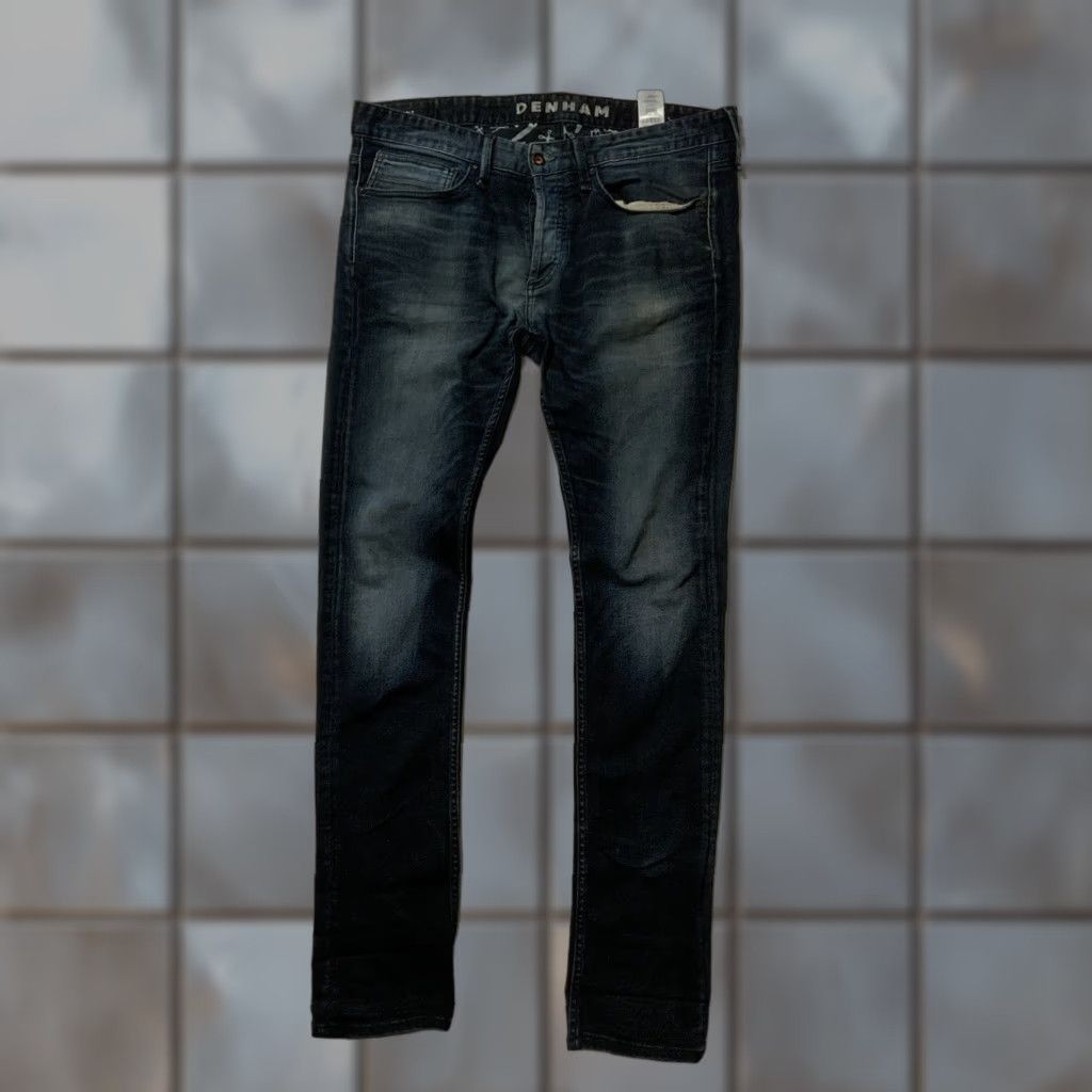 VINTAGE Denham The Jeanmaker Bolt Skinny Slim Fit Button Fly Denim Jeans Sz. 36