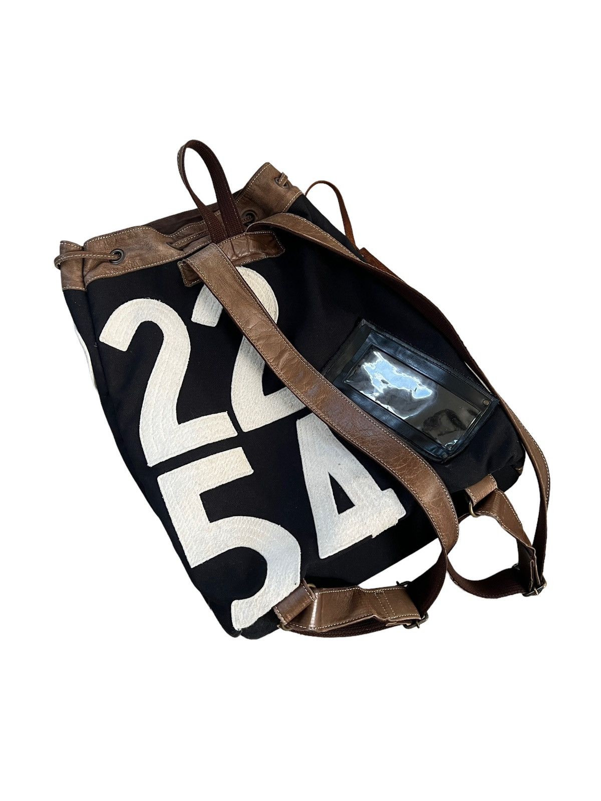 Japanese Brand Tideway 🇯🇵 x Steed Numericals Canvas Backpack Size ONE SIZE - 15 Thumbnail