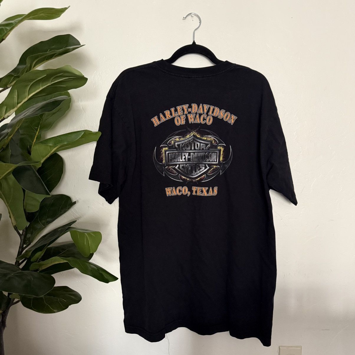 Harley Davidson Harley Davidson Size XL Skull Graphic Black T Shirt Texas Size US XL / EU 56 / 4 - 4 Thumbnail
