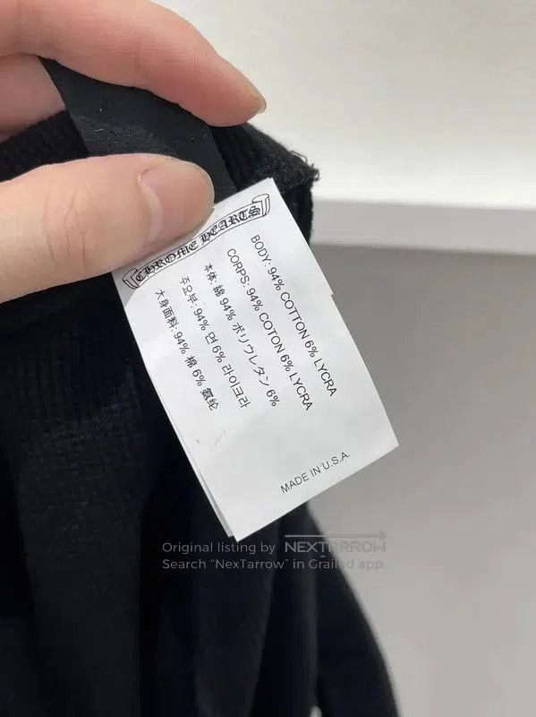 Chrome Hearts Chrome Hearts Black Cotton Embroidered Shorts . Size US 26 / EU 42 - 7 Thumbnail