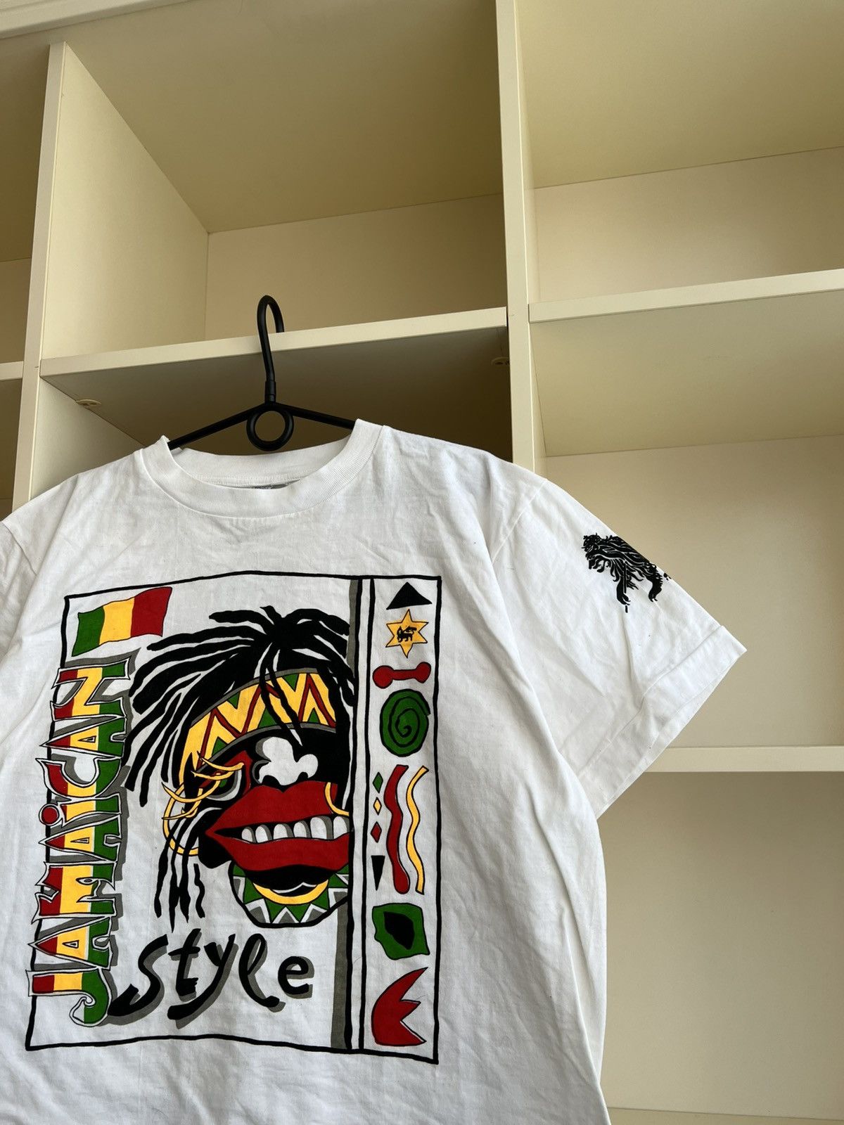 Vintage Vintage Bob Marley Jamaican Style T-Shirt Rare Rasta Freedom Size US L / EU 52-54 / 3 - 4 Thumbnail
