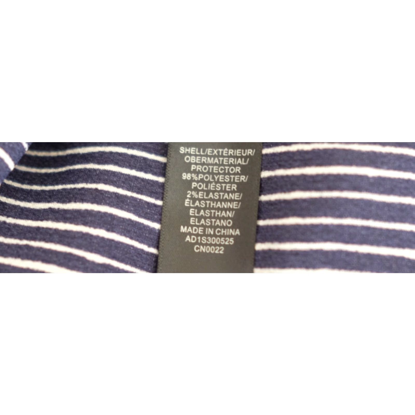 Adrianna Papell Nwot! Adrianna Papell Navy/White Pullover Blouse Semi-Sheer Womens XL Navy/White Striped V-Neck Short Sleeve Casual Workwear Blouse Womens XL Size XL / US 12-14 / IT 48-50 - 8 Thumbnail