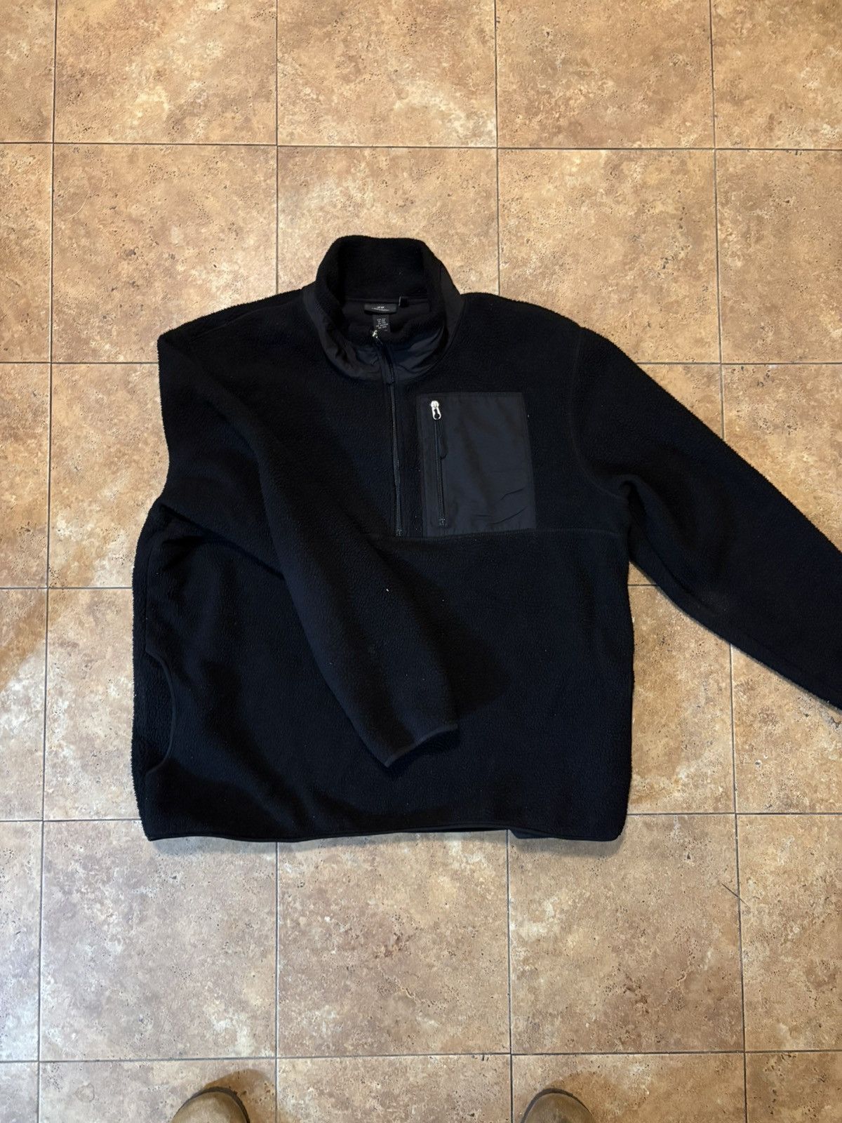 H&M Quarter zip fleece HM (XXL) Size US XXL / EU 58 / 5 - 3 Thumbnail