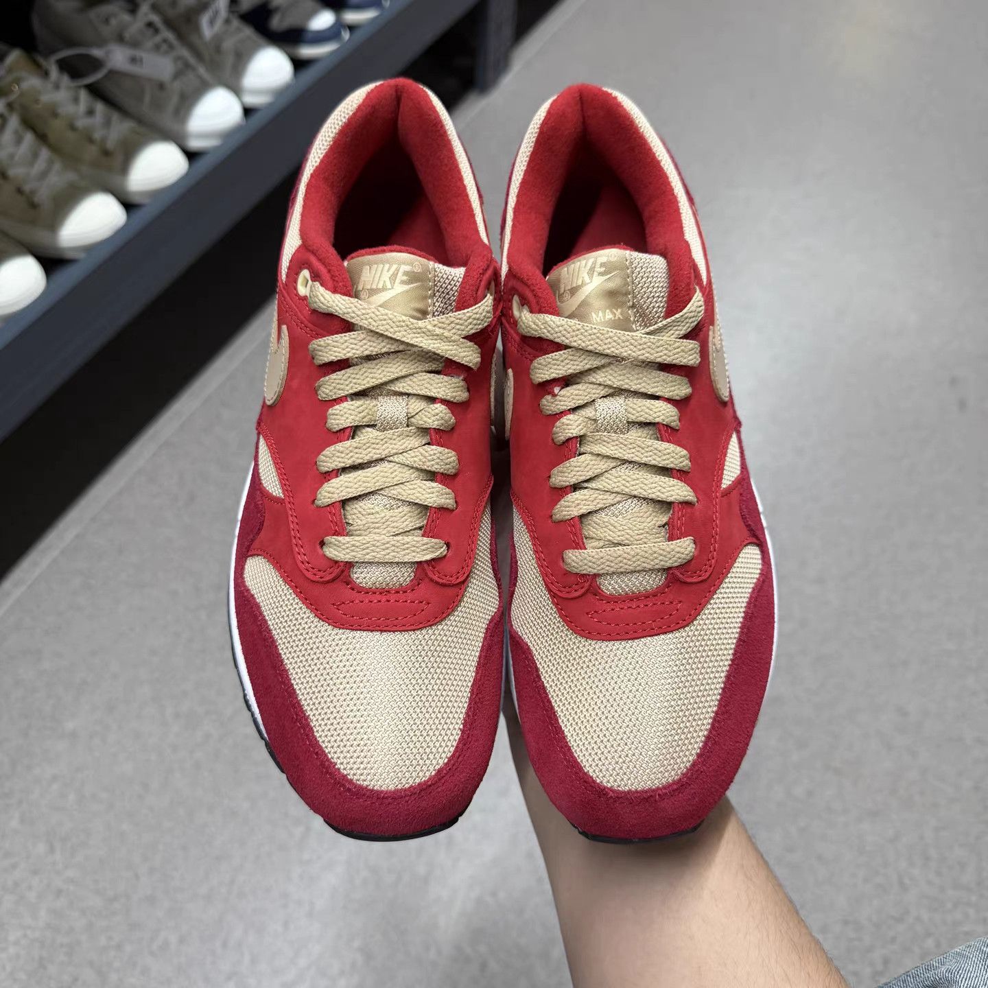 Nike Nike Air Max 1 "Red Curry" Sneakers K15 Size US 9 / EU 42 - 5 Thumbnail