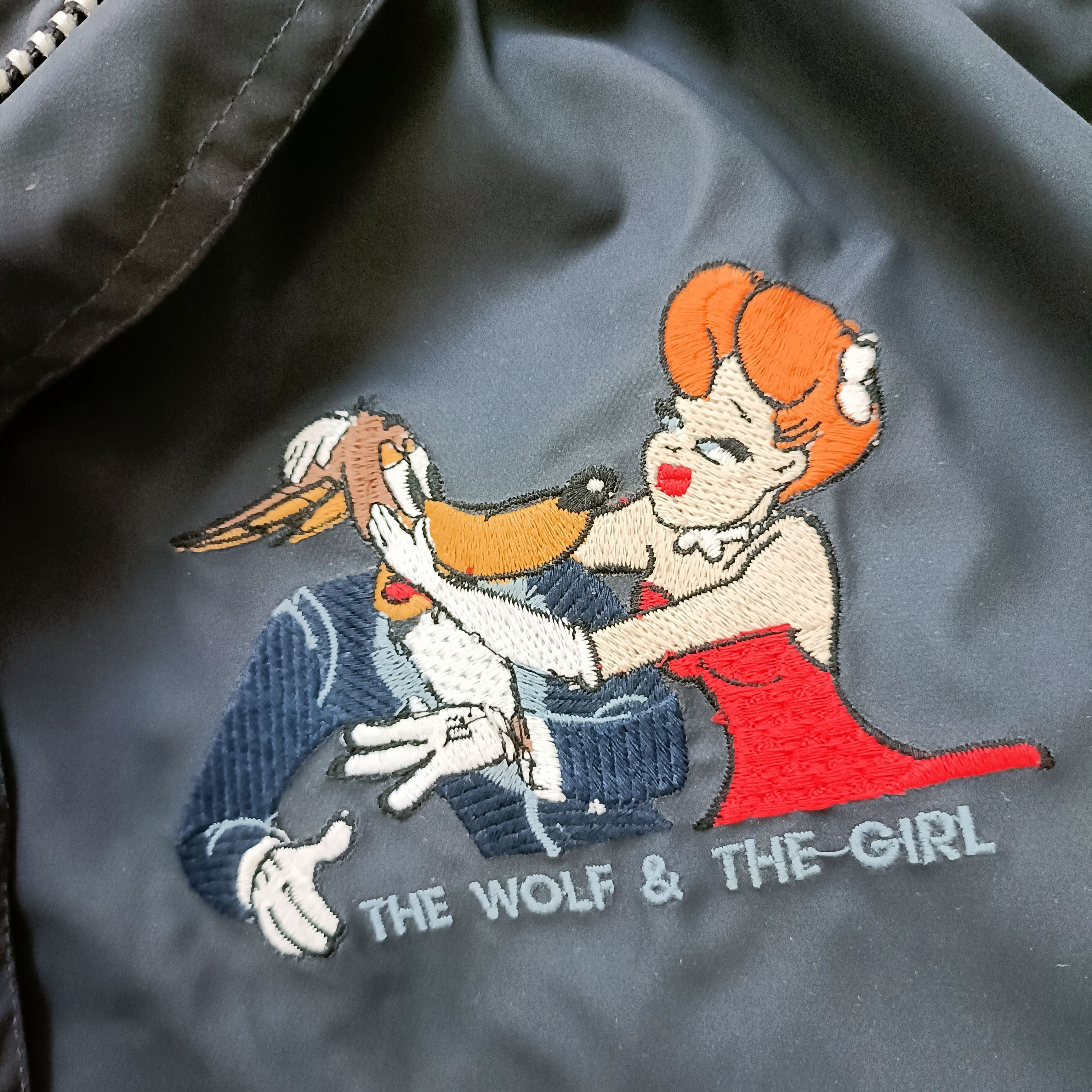 Vintage Tex Avery The Wolf & The Girl Studio Adventures Men's Jacket Size US XL / EU 56 / 4 - 6 Thumbnail