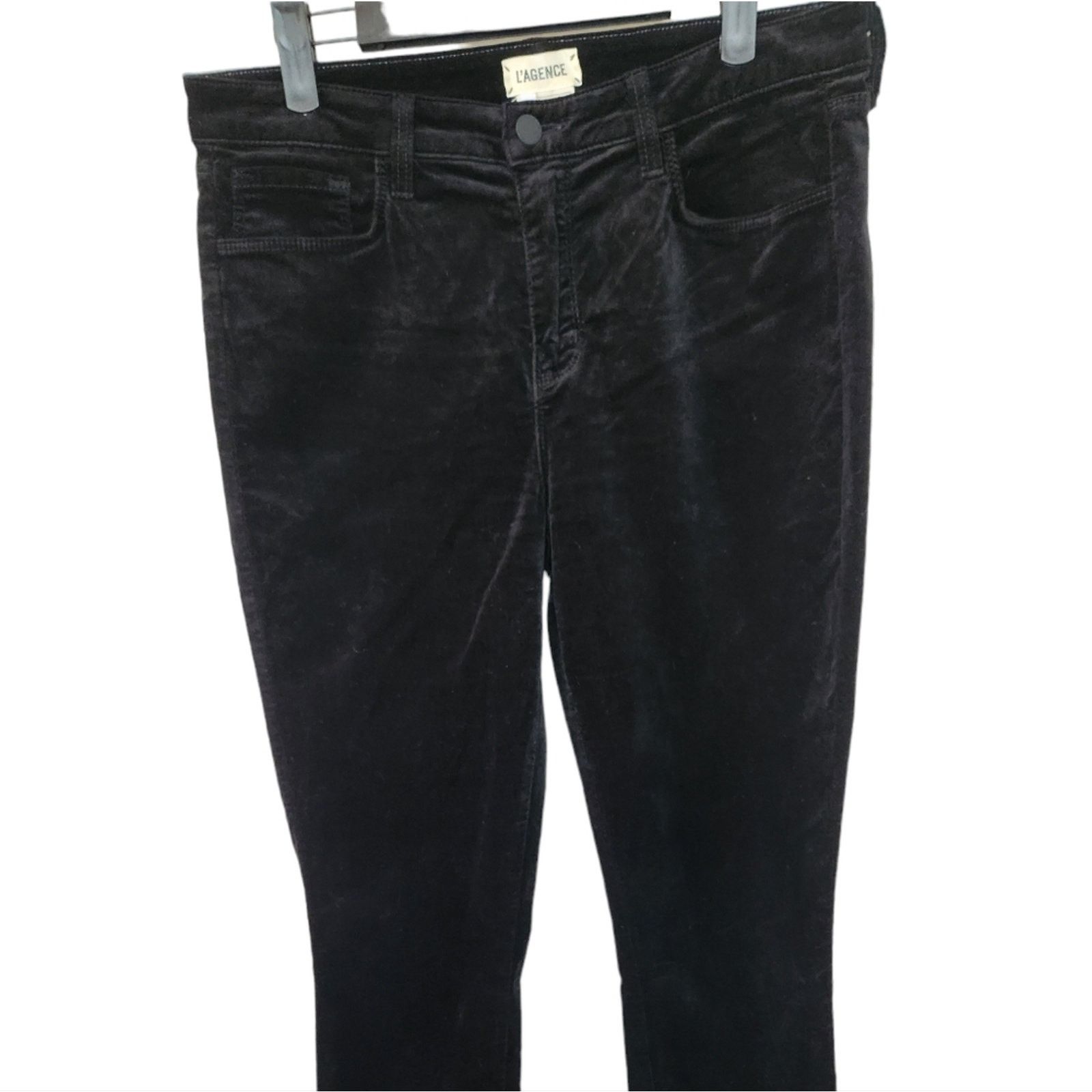 L'AGENCE L'Agence Margot Velvet Jean with High Rise 30 Size 30" / US 8 / IT 44 - 9 Thumbnail