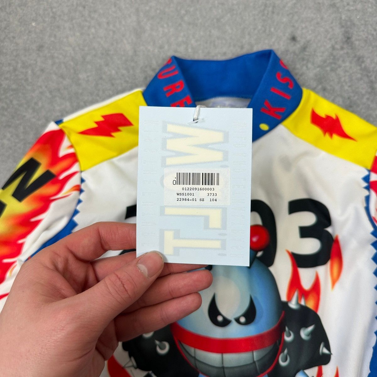 Walter Van Beirendonck W&LT Walter Van Beirendonck Puk Puk 2003 Cycling Jersey 104 Size US XXS / EU 40 - 5 Thumbnail