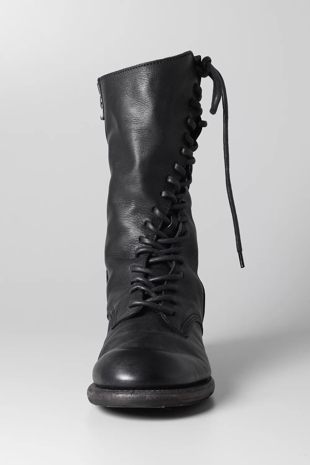 Julius Julius 7 Black Calfskin Spiral Boots 41 Size US 8 / EU 41 - 4 Thumbnail
