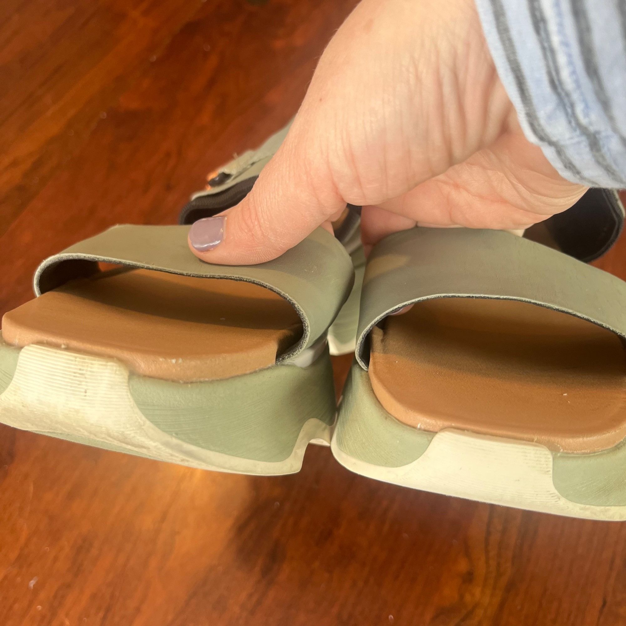 SOREL Sorel Womens Kinetic Impact Platform Sandals Size 12 Size US 12 / IT 42 - 2 Thumbnail