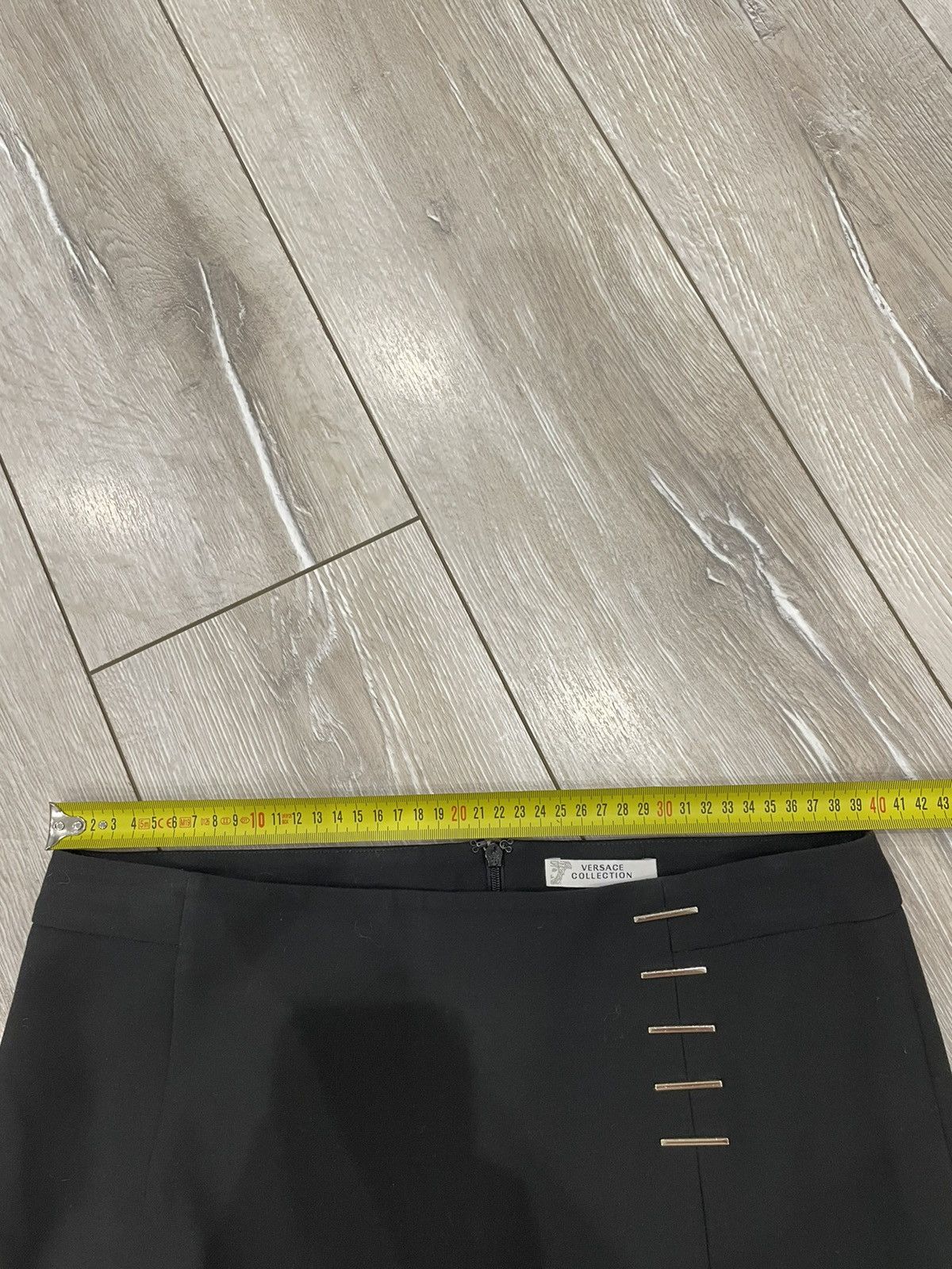 Versace Versace black skirt woman Size 30" / US 8 / IT 44 - 9 Thumbnail
