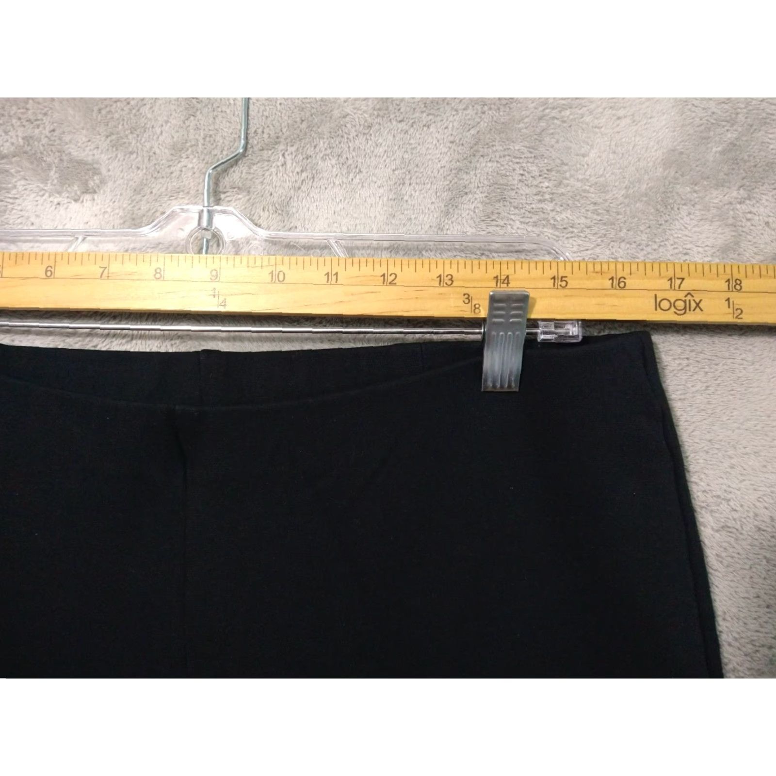 Eileen Fisher Eileen Fisher Pants Womens Large Petite Black Viscose Jersey Slouchy Tapered Size L / US 10 / IT 46 - 3 Thumbnail