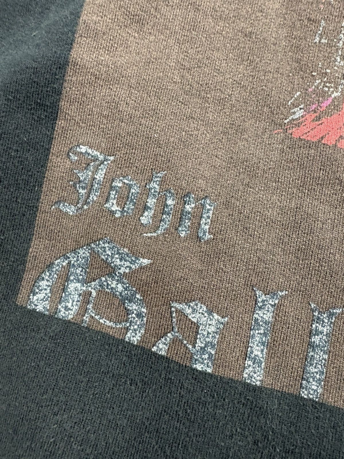 John Galliano John Galliano Archive 2000s Monkey Graphic Zip Hoodie Y2K XL Size US XL / EU 56 / 4 - 8 Thumbnail
