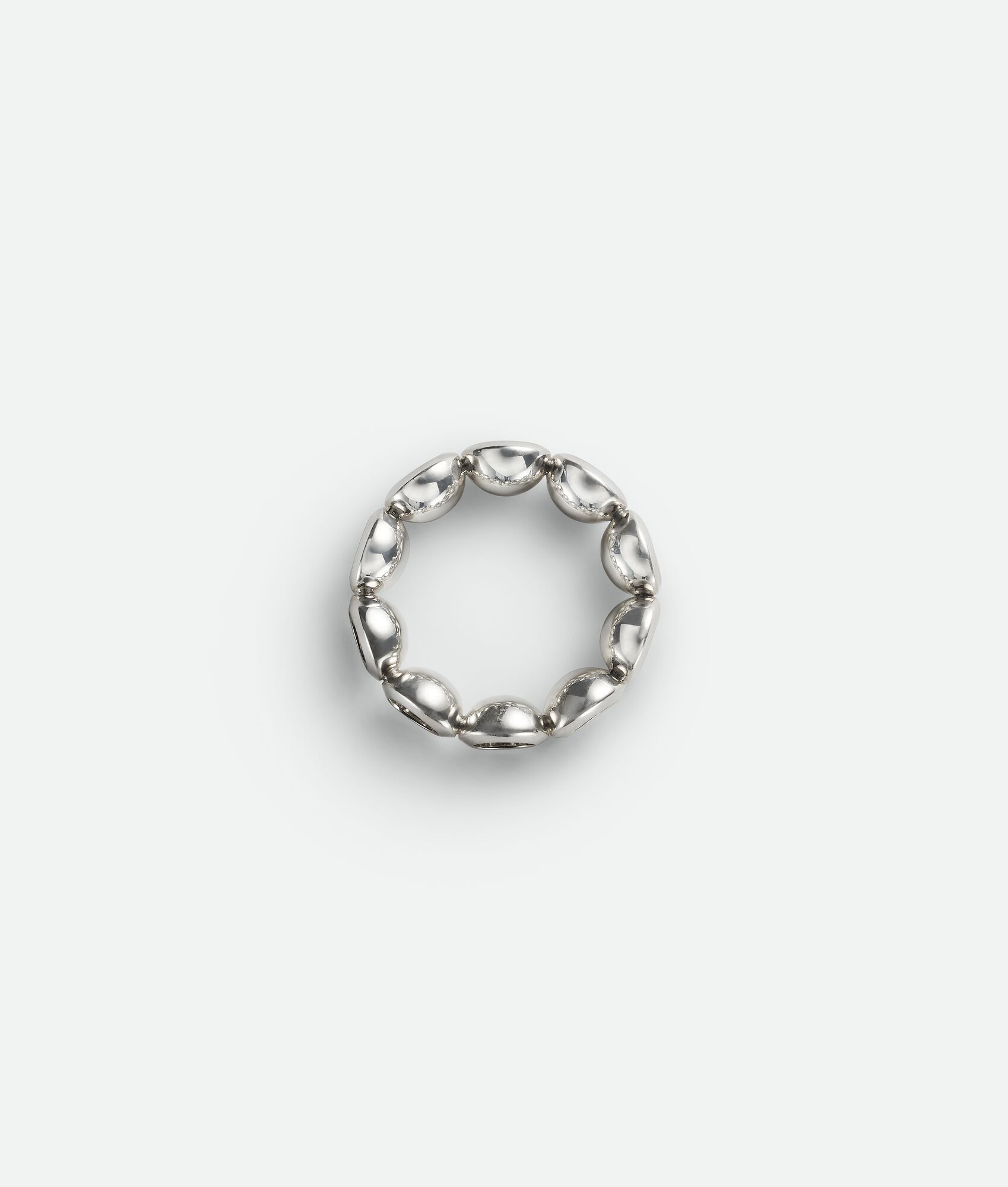 Bottega Veneta o1bcso1str0725 Size: 11 / Concave Ring in Silver Size ONE SIZE - 3 Thumbnail
