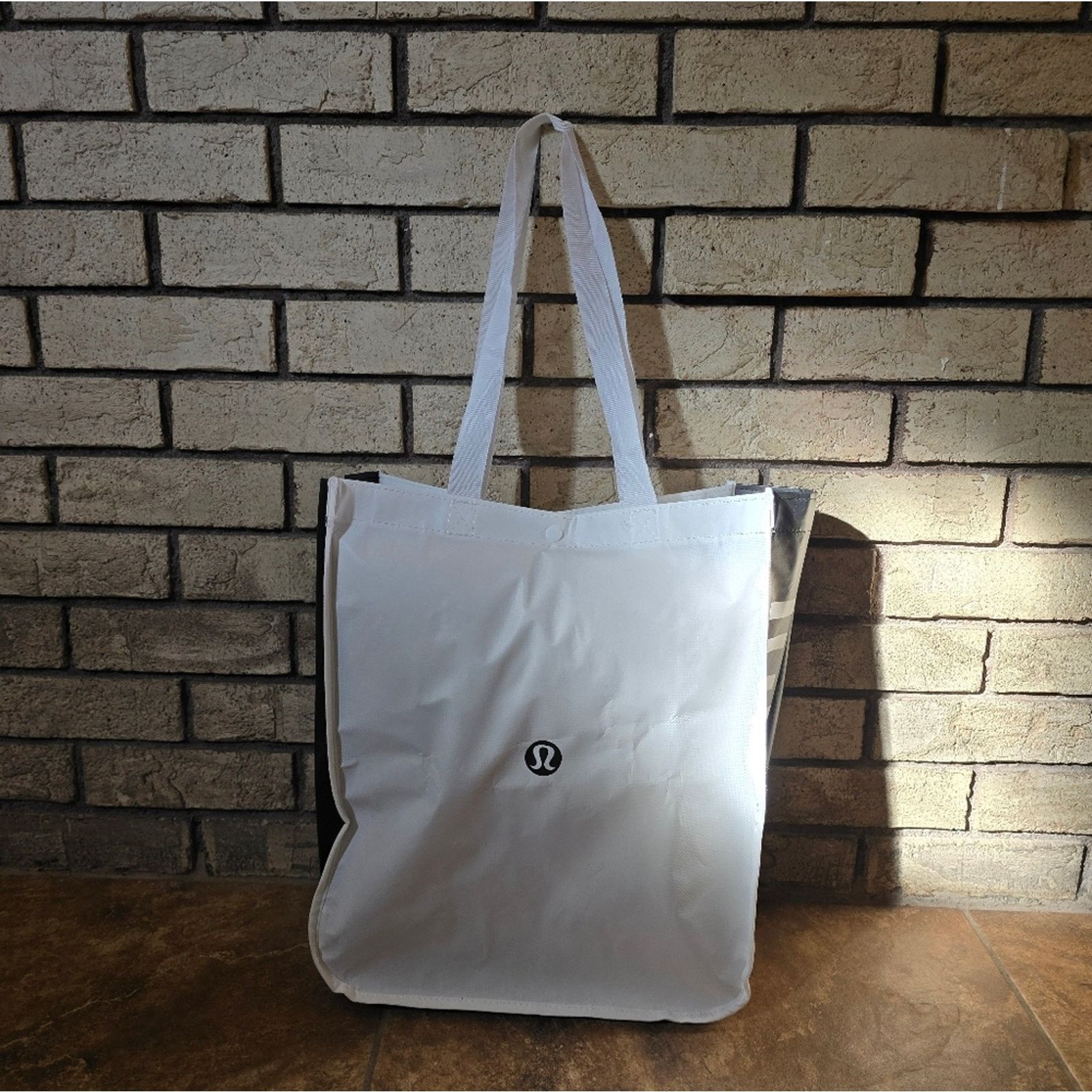 Other White Black LULULEMON Storage Tote Size ONE SIZE - 3 Thumbnail