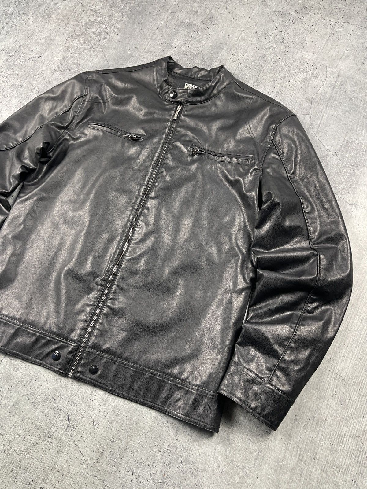 Genuine Leather × Vintage Vintage Bomber Leather Jacket RIRI zip Avirex Schott 70-80s Size US XL / EU 56 / 4 - 4 Thumbnail