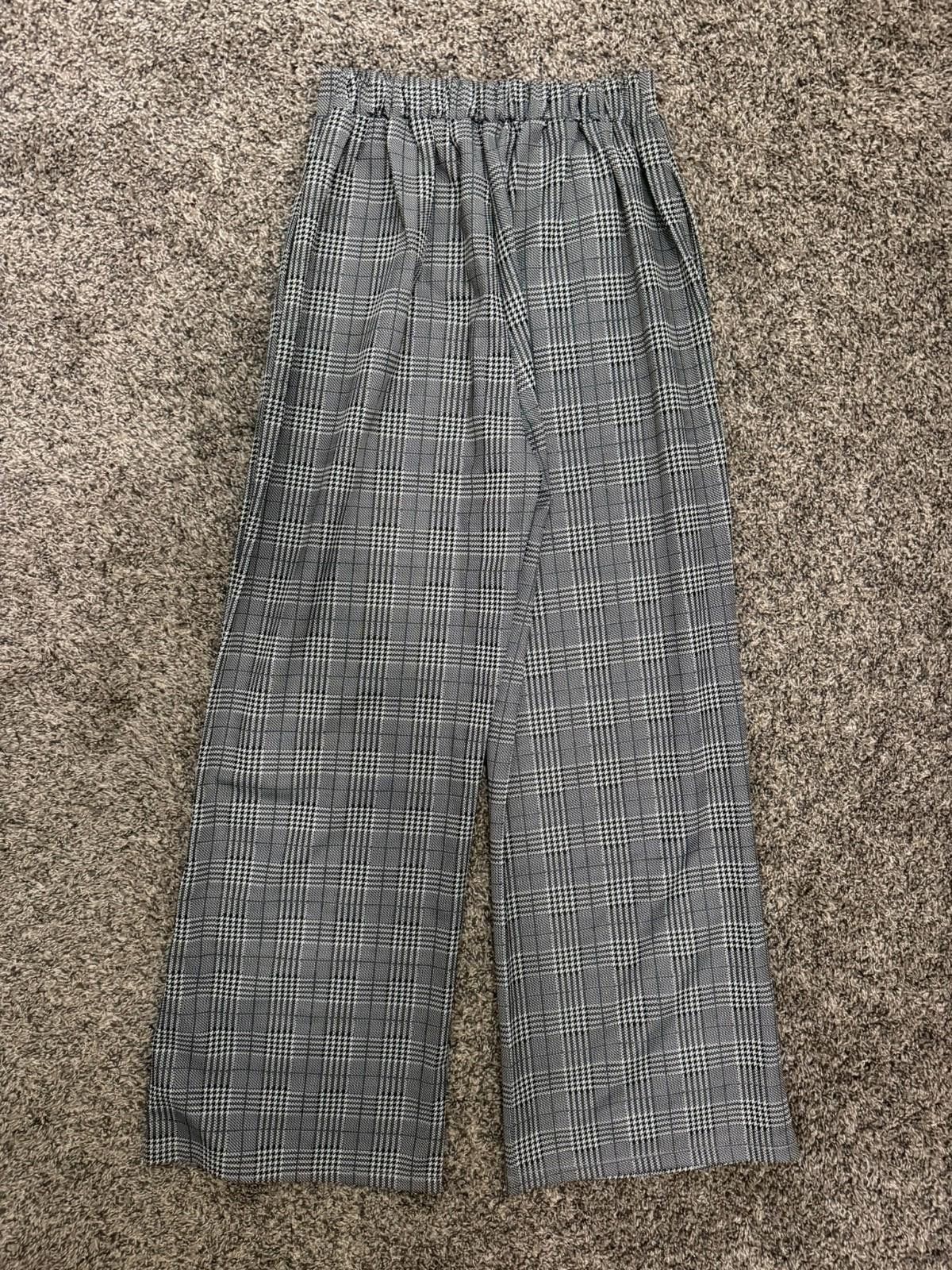 The Unbranded Brand Unbranded Plaid Dress Pants (SMALL) Size 28" / US 6 / IT 42 - 4 Thumbnail