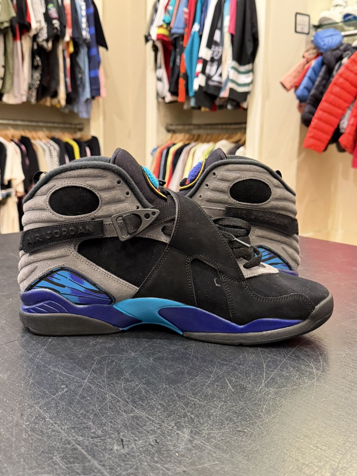 Jordan Brand Jordan 8 Retro ‘Aqua’ Size US 13 / EU 46 - 3 Thumbnail