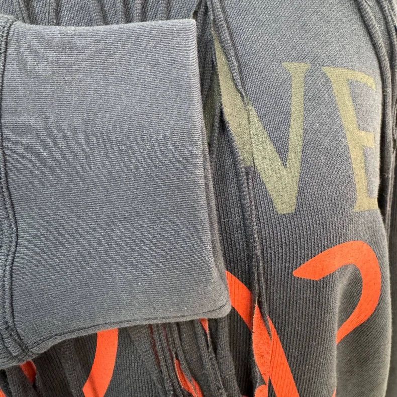 Loewe LOEWE Big logo waterfall hoodie Size L / US 10 / IT 46 - 7 Thumbnail