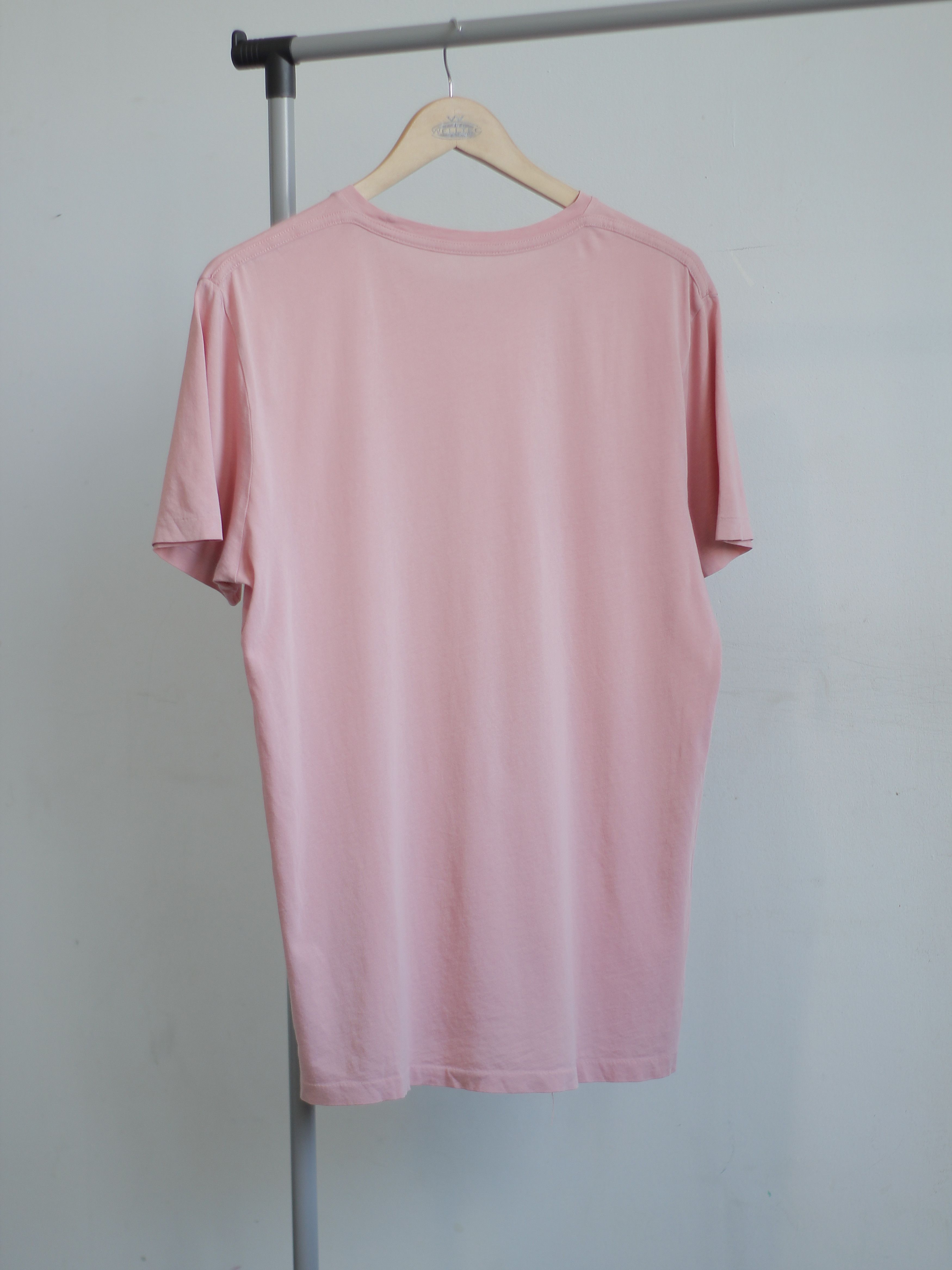 Allsaints ALLSAINTS MENS PINK T SHIRT EMBROIDED SMALL LOGO L Size US L / EU 52-54 / 3 - 2 Thumbnail
