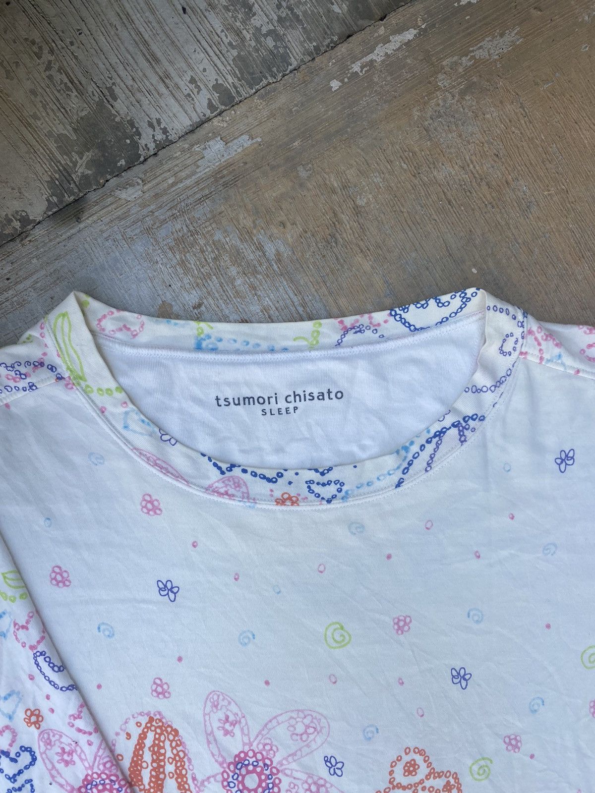 Tsumori Chisato Tsumori Chisato Sleep Fullprinted Raglan Tee Size US M / EU 48-50 / 2 - 5 Thumbnail