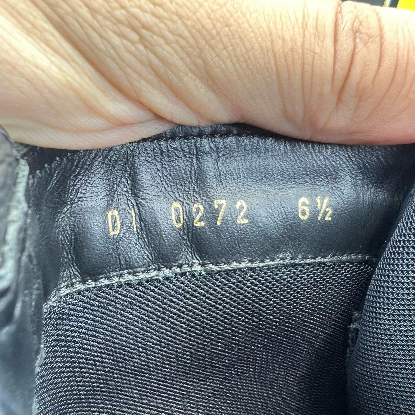 Louis Vuitton LV Baroque Ranger Ankle Boots, Brogue Black, Size 6.5 Size US 6.5 / EU 39-40 - 7 Thumbnail