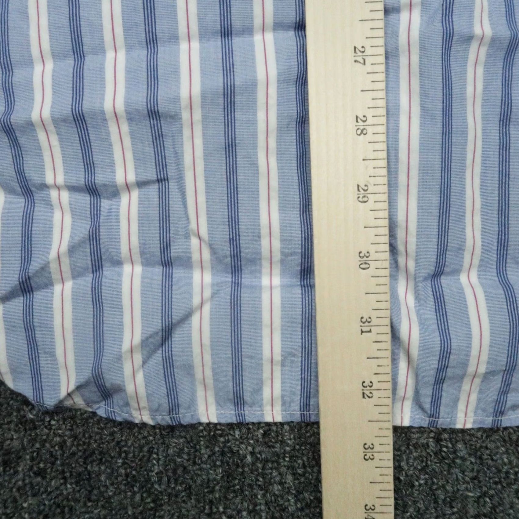 Frank & Eileen Frank & Eileen Shirt Womens XS Blue Stripe Long Sleeve Button Up VINTAGE? No, not vintage. Size XS / US 0-2 / IT 36-38 - 7 Thumbnail