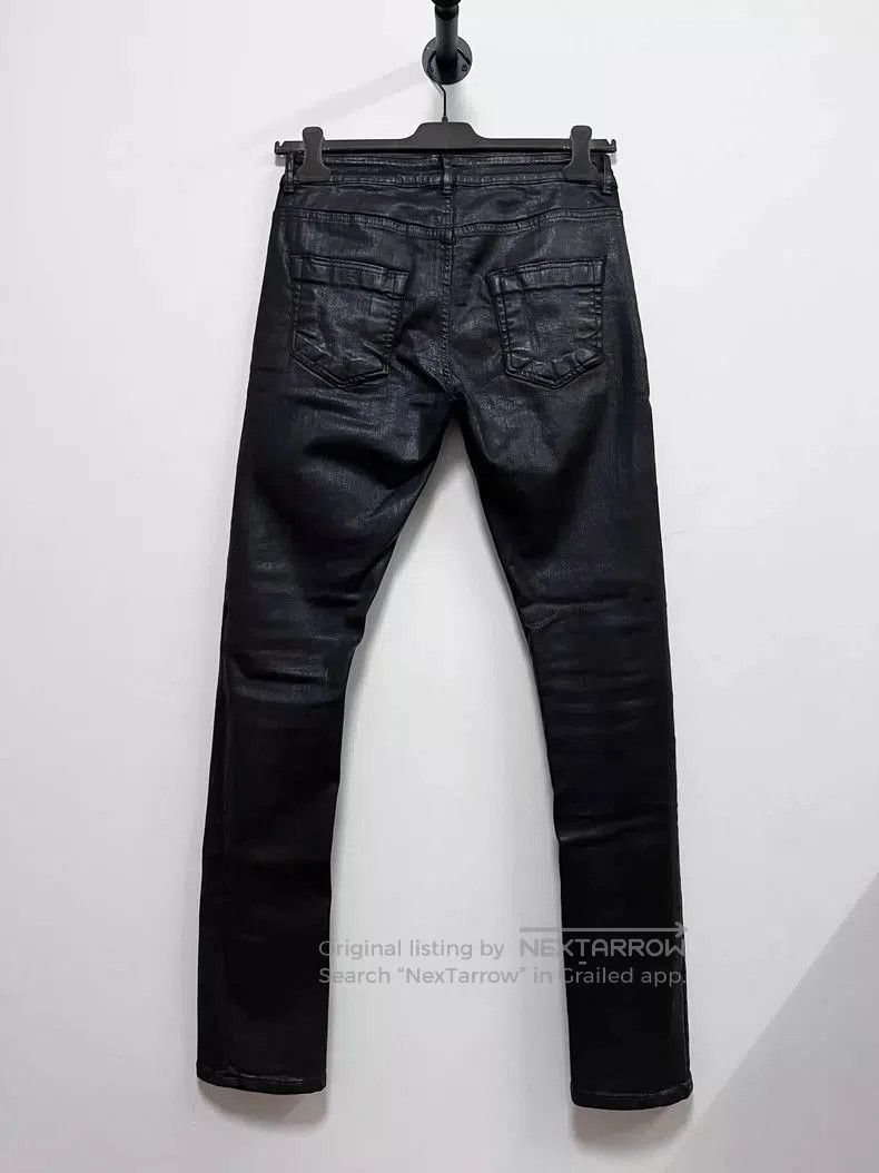 Rick Owens Rick Owens Waxed Stretch Denim Pants Size 31. Size US 31 - 3 Thumbnail