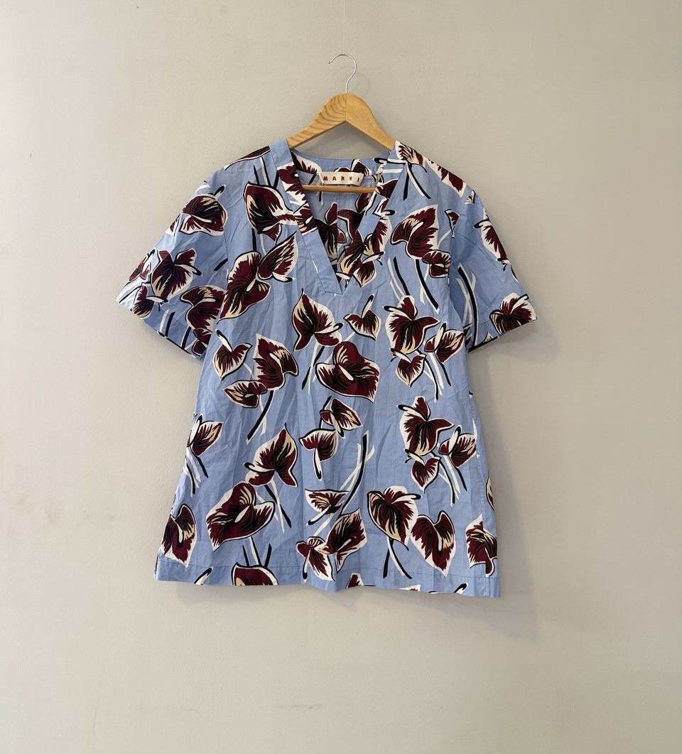 Marni RARE Vintage Marni Top Blouse Shirt Size M / US 6-8 / IT 42-44 - 1 Thumbnail
