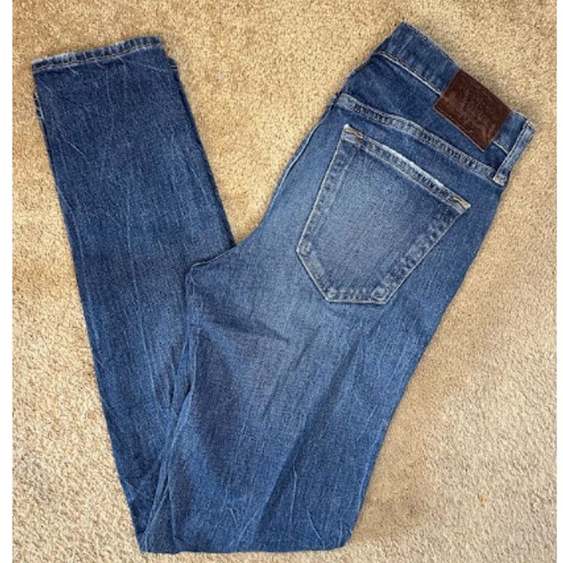 Abercrombie & Fitch Abercrombie & Fitch Vintage Stretch 90s Slim Jeans Blue 30 Size US 30 / EU 46 - 2 Thumbnail