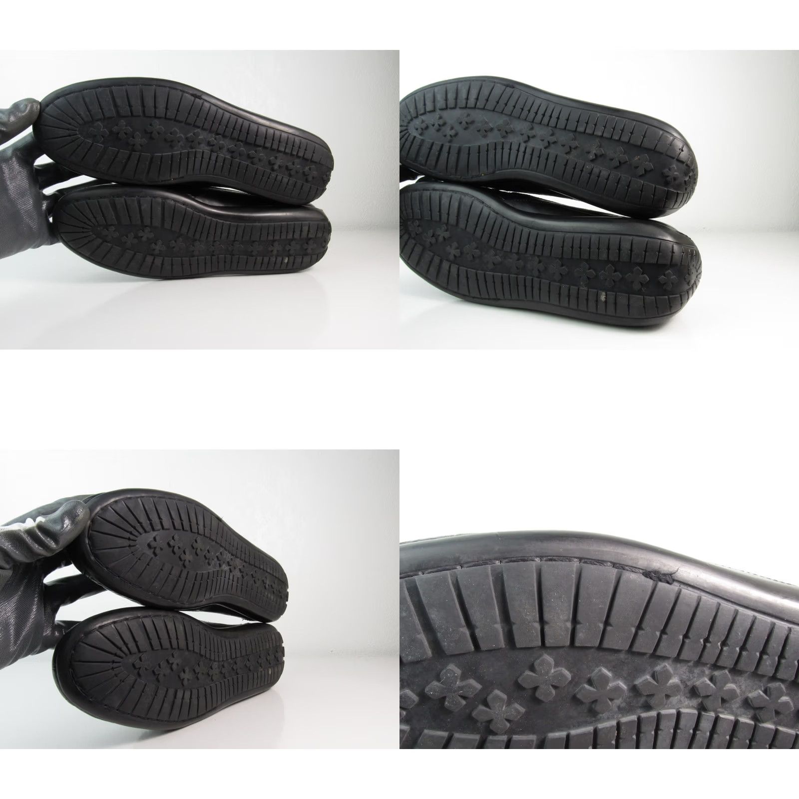 Vintage Martin Dingman Black Loafers Mens 11.5 Medium Casual Slip On Leather Alligator Grain Size US 11 / EU 44 - 9 Thumbnail