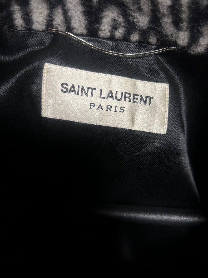 Saint Laurent Paris Saint Laurent Leopard Wool Coat- Size US M / EU 48-50 / 2 - 5 Thumbnail