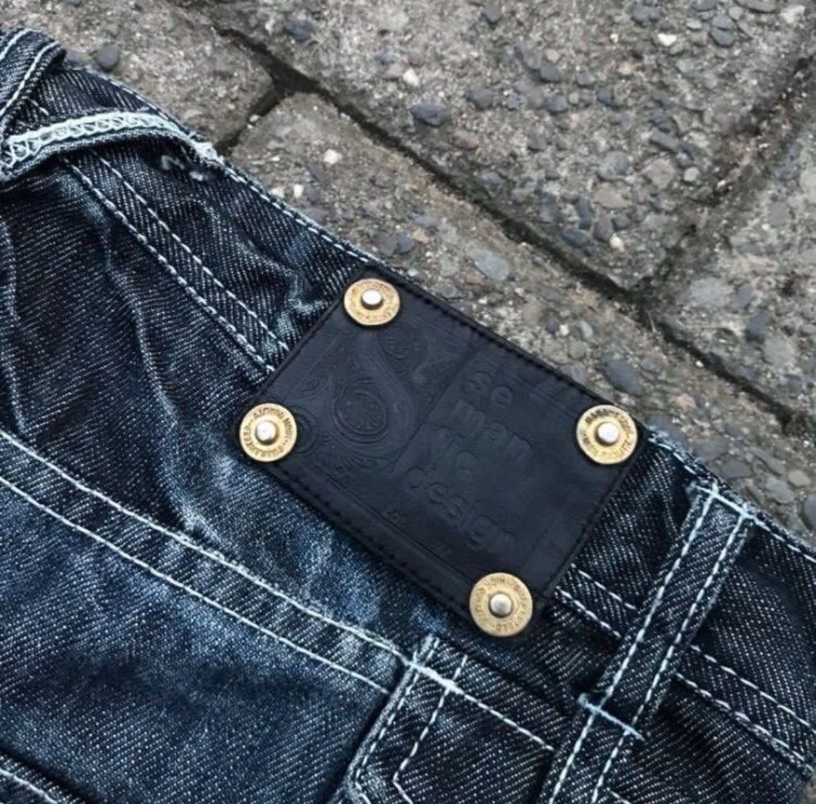 semanticdesign Semantic Design Faded Flare Denim Pants Size US 32 / EU 48 - 7 Thumbnail