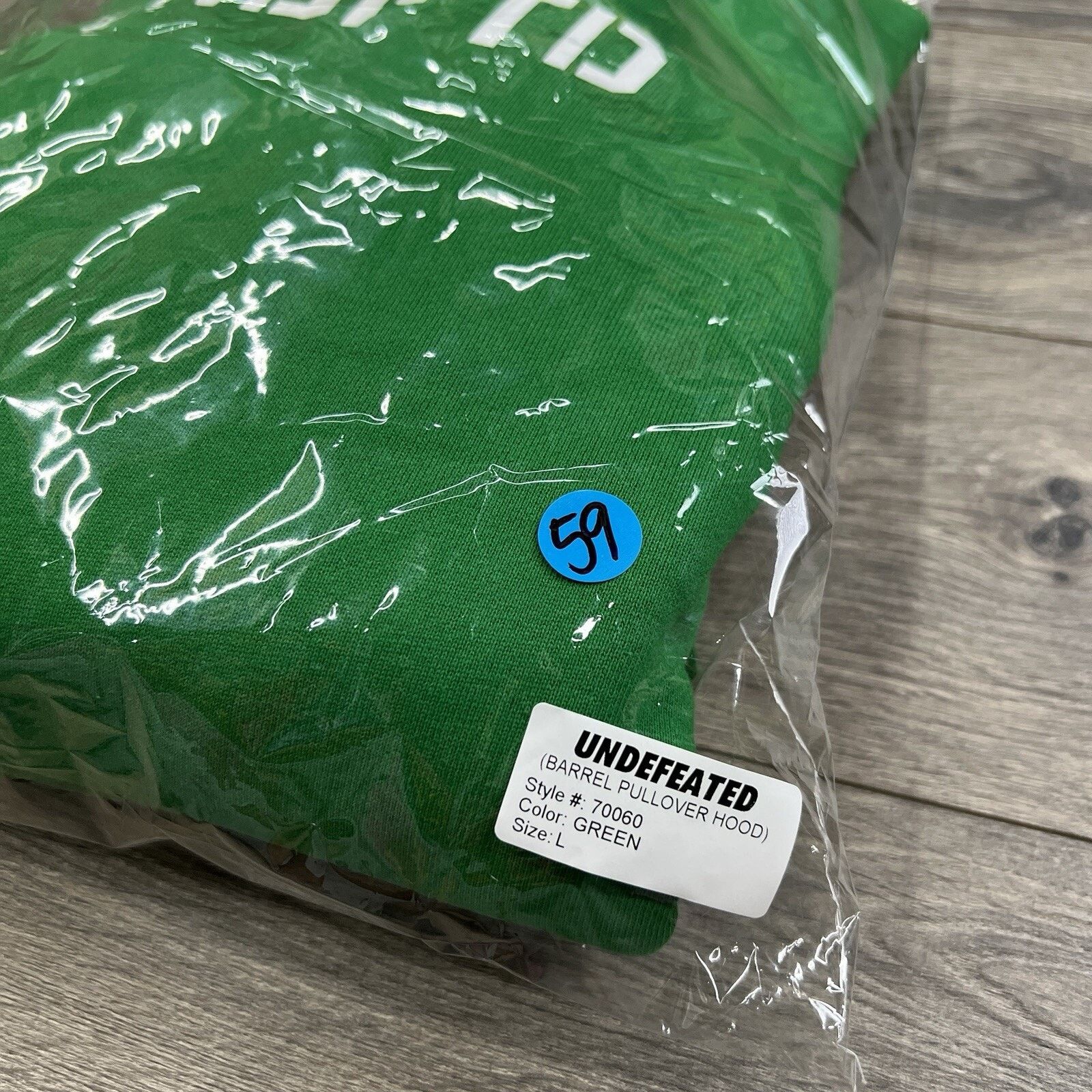 Undefeated Undefeated Barrel Pullover Hoodie Size Large Mens Green Size US L / EU 52-54 / 3 - 8 Thumbnail