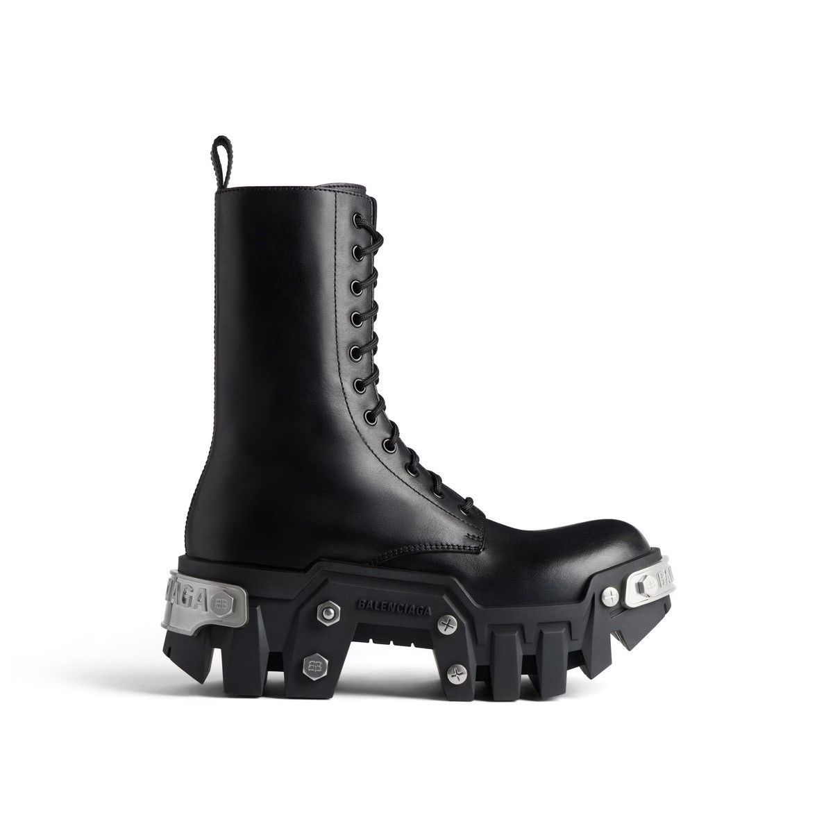 Balenciaga Balenciaga Bulldozer Lace- Up Boots Size US 8 / IT 38 - 2 Thumbnail