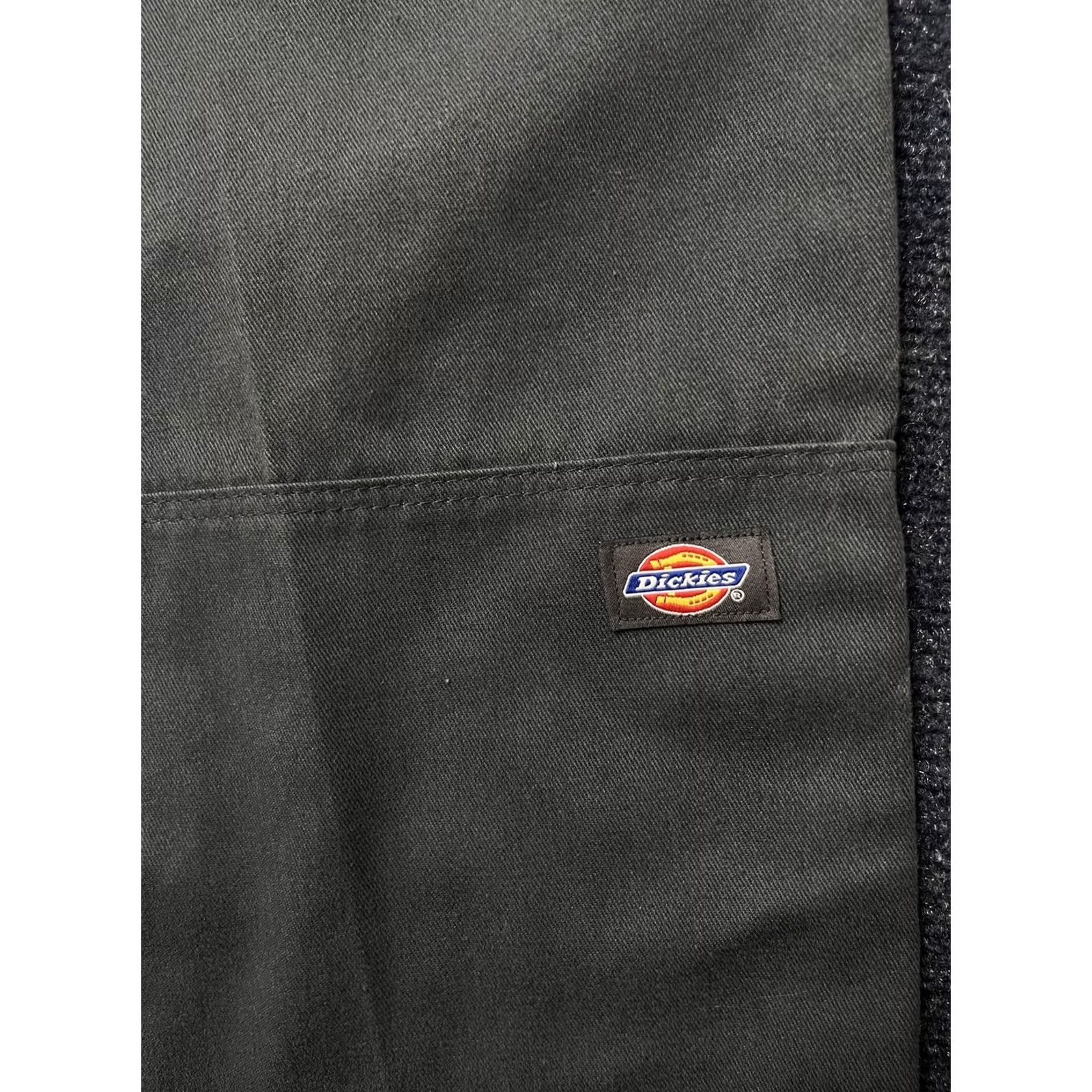 Dickies Dickies Pants Mens 38x30 Gray Flat Front Work Chino Double Knee Straight Leg Size US 38 / EU 54 - 3 Thumbnail