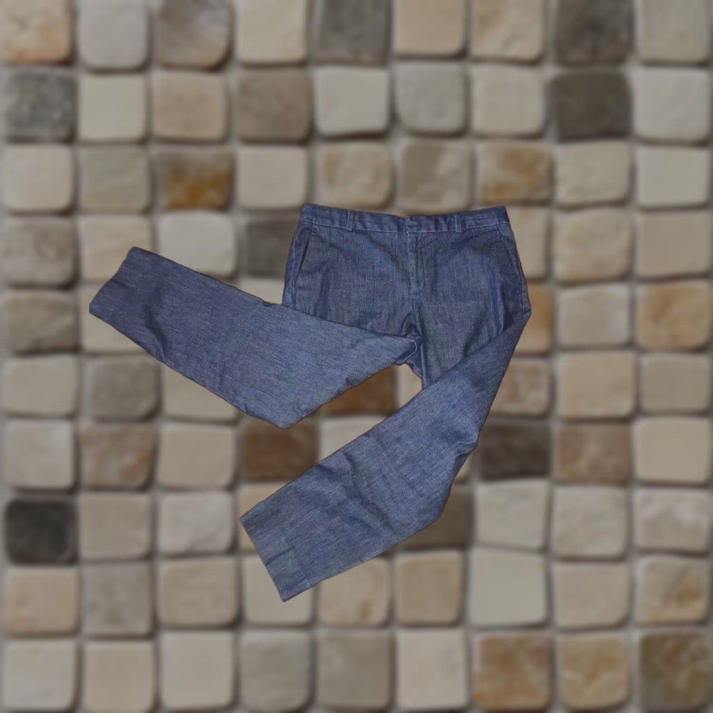 Banana Republic Banana Republic Avery Dark Wash Jeans Sz 29 8 Womens Jeans Chambray Blue 34 Waist Inseam 26 Regular Size Type Jeans Size 29" - 1 Thumbnail