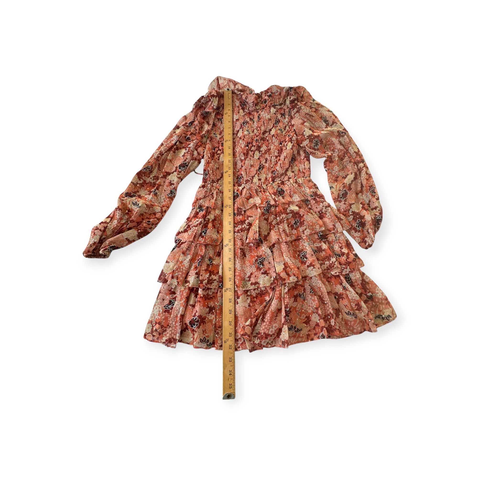 Ulla Johnson ULLA JOHNSON Silk Tamara Dress In Coral, Size 4, Nwt Size S / US 4 / IT 40 - 13 Thumbnail