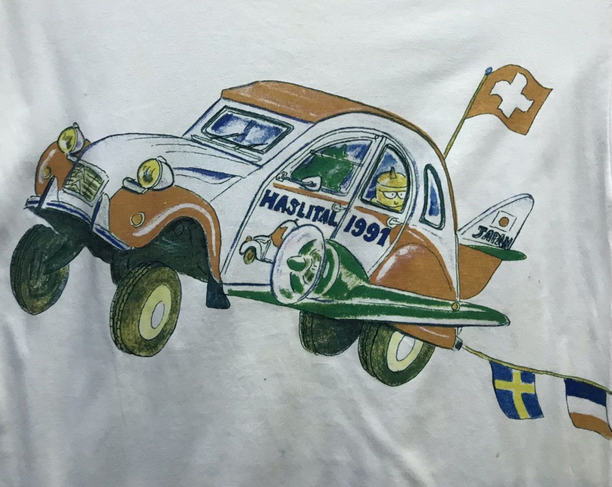 Japanese Brand × Vintage Vintage Studio 2cv deux chevaux Haslital 1991 Shirt Size US M / EU 48-50 / 2 - 3 Thumbnail