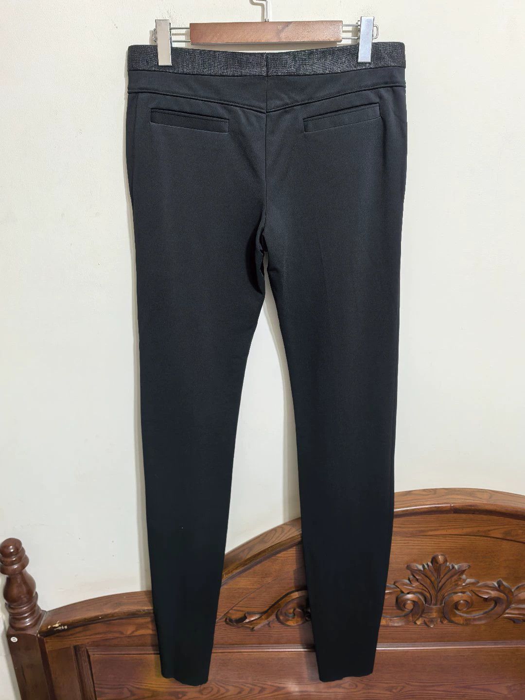 Balenciaga Balenciaga Slim Fit Wool-Cupro Trousers (48-52 Waist) Italy Size US 32 / EU 48 - 2 Thumbnail