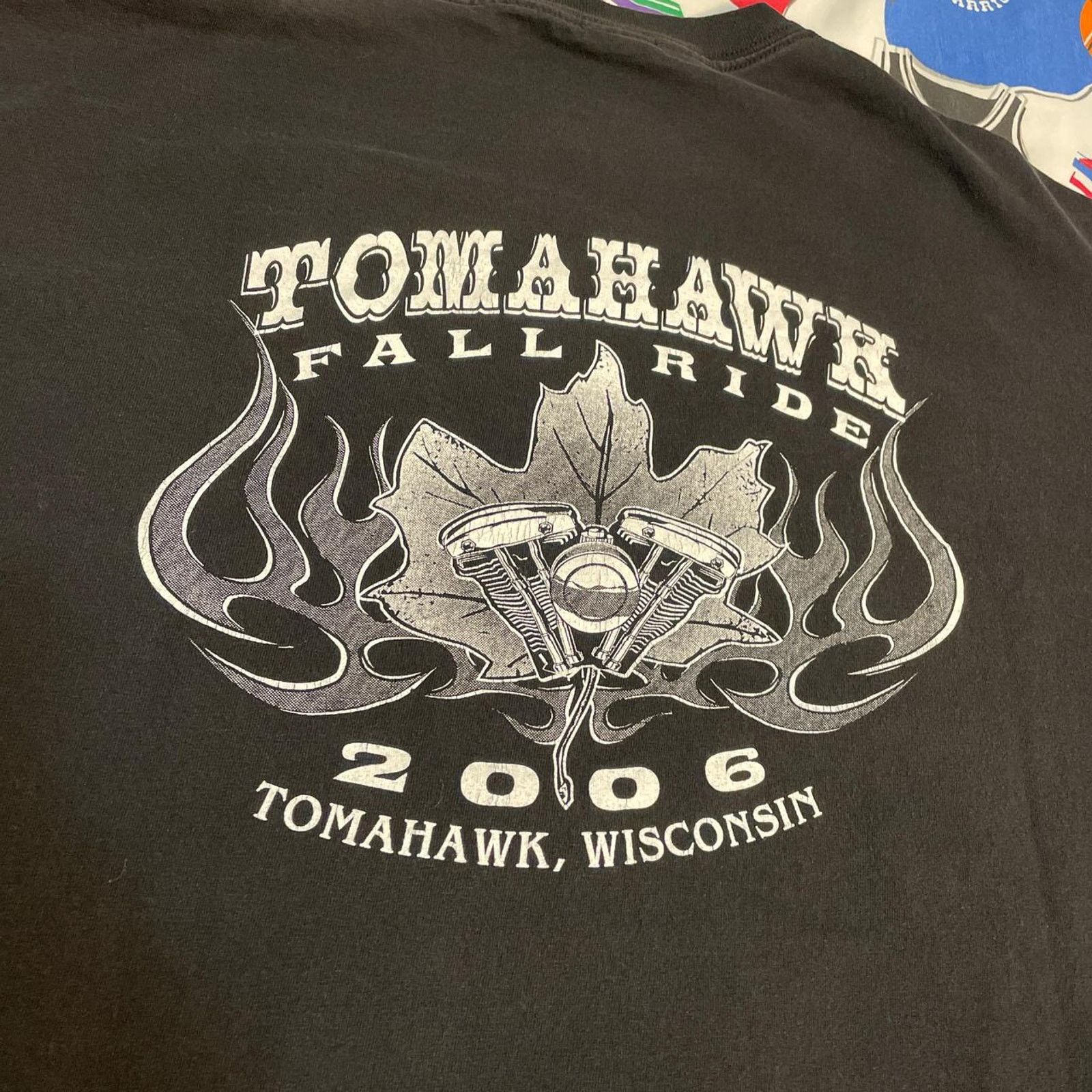 Harley Davidson × Vintage Y2K 2006 Eagle Motorcycle Biker Nature Wilderness Tee Size US XL / EU 56 / 4 - 4 Thumbnail