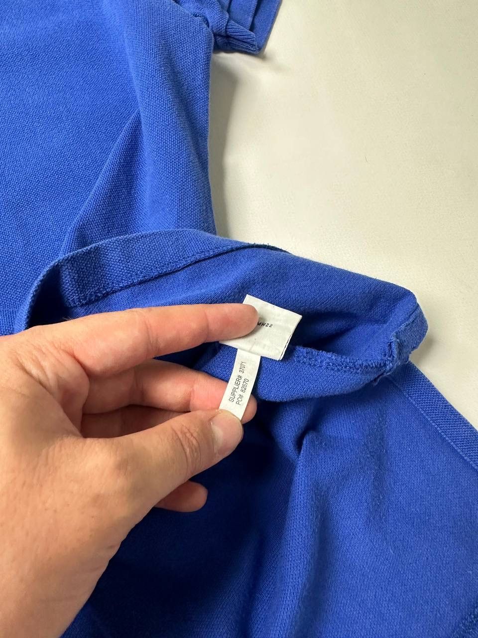 Polo Ralph Lauren Vintage 00s Polo Ralph Lauren T Shirt Blue Size US L / EU 52-54 / 3 - 5 Thumbnail