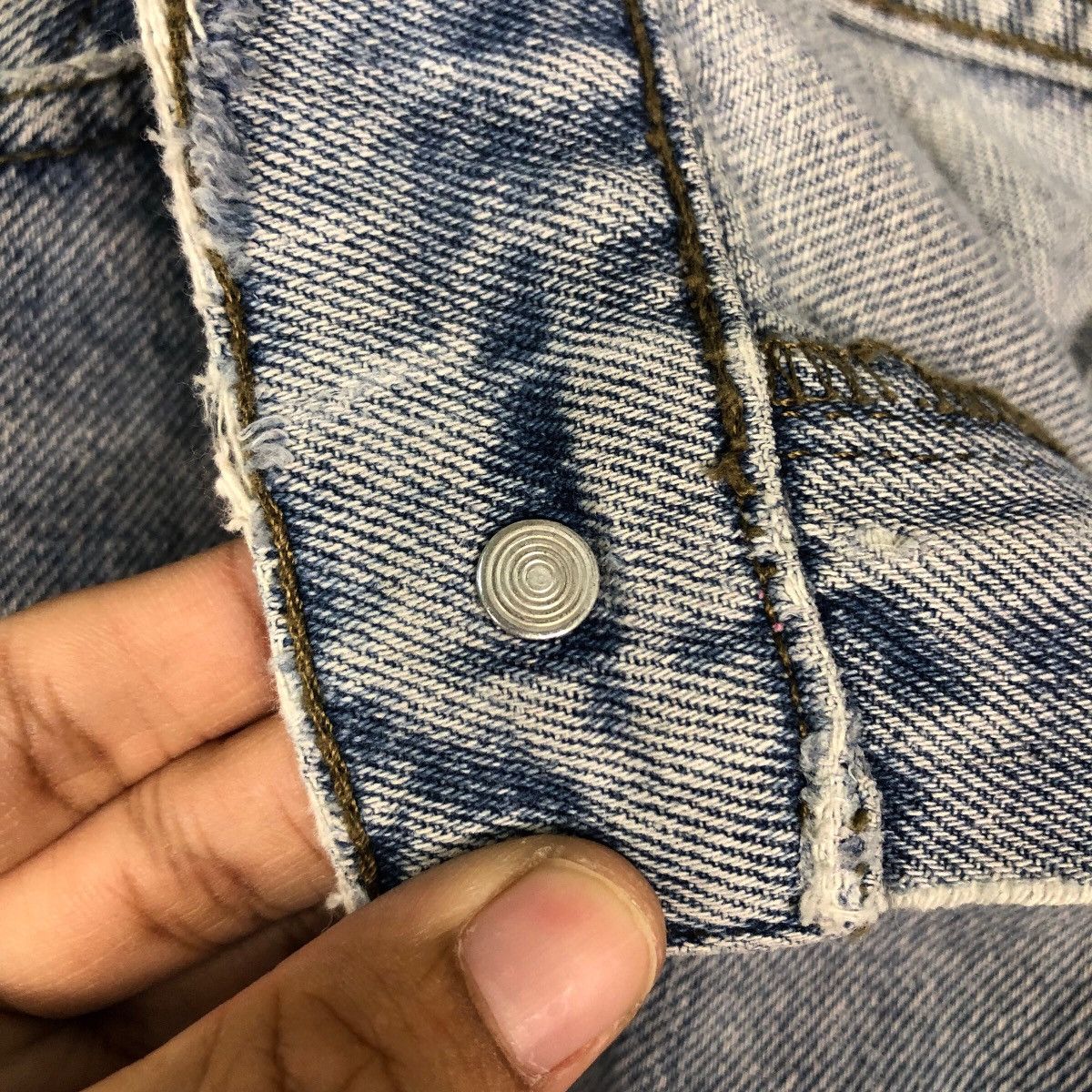 Japanese Brand 🔥VINTAGE DENIM JEANS PADDOCKS JAPAN ISSEY MIYAKE Size US 34 / EU 50 - 19 Thumbnail