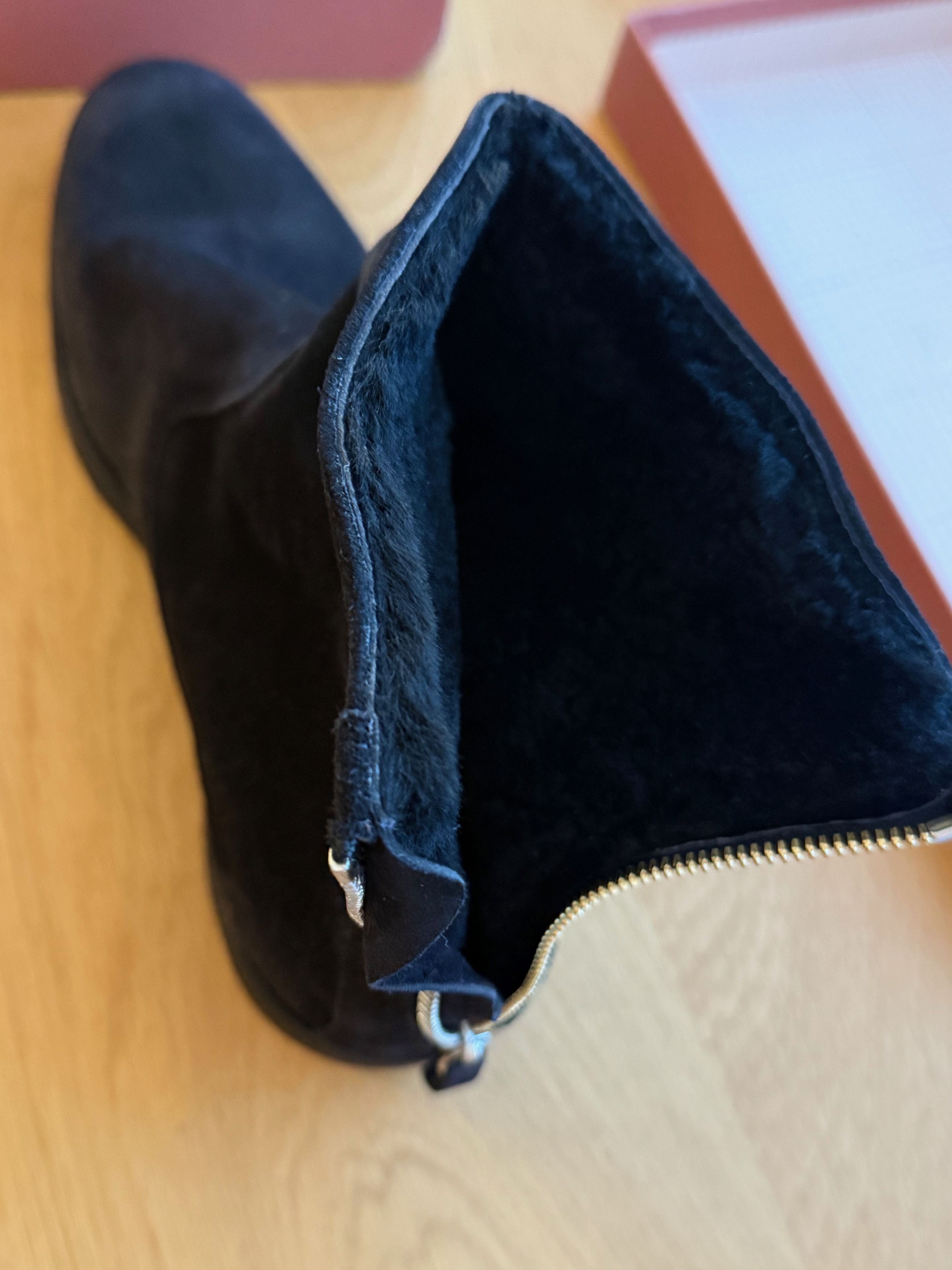 WANT Les Essentiels Want Les Essentiels Stevie Crepe Sole Shearling Ankle Boot Size US 10.5 / EU 43-44 - 4 Thumbnail