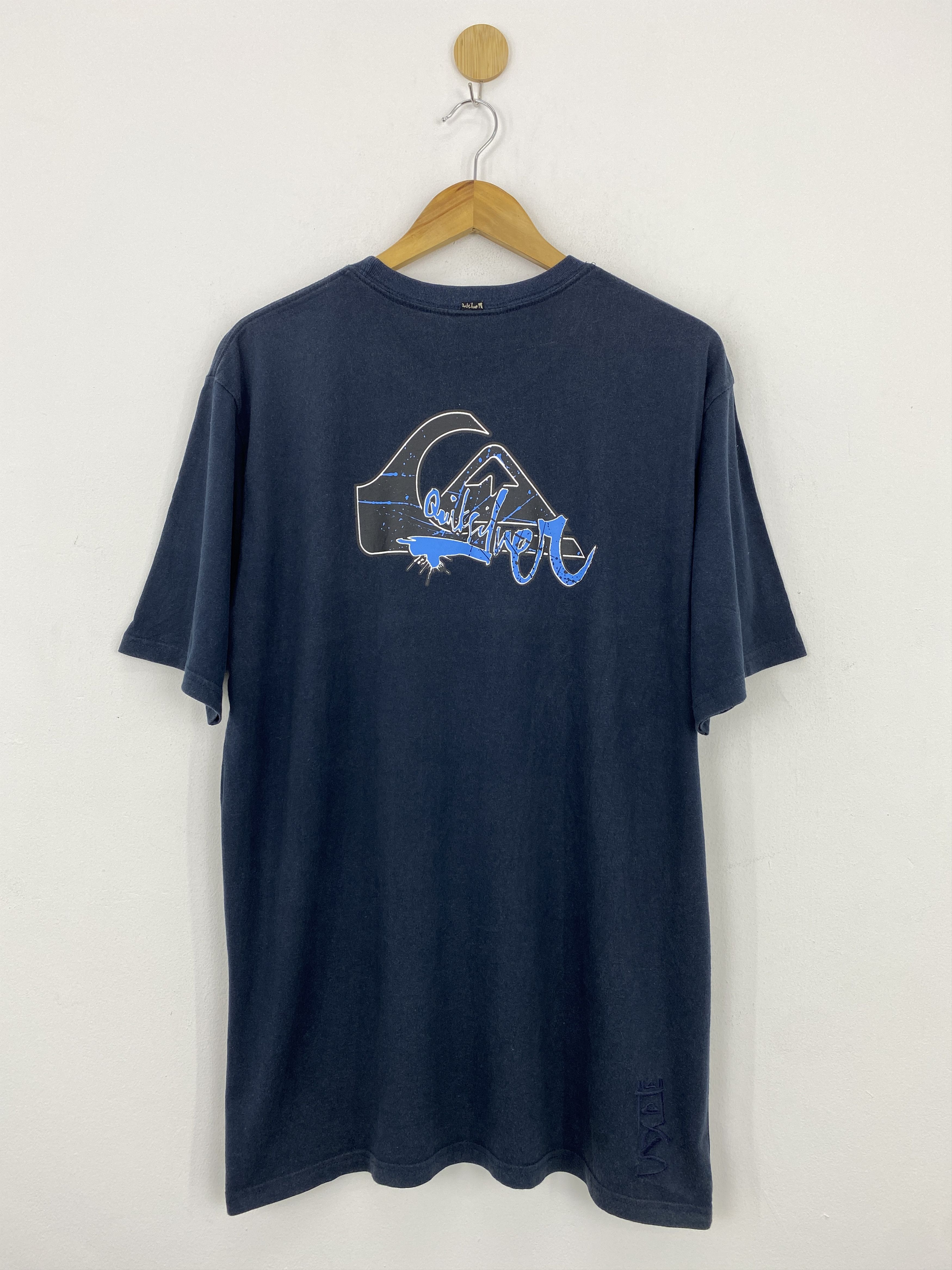 Quiksilver × Vintage Vintage 90s Quiksilver Surfing Crewneck T-Shirt TA0511 Size US M / EU 48-50 / 2 - 3 Thumbnail